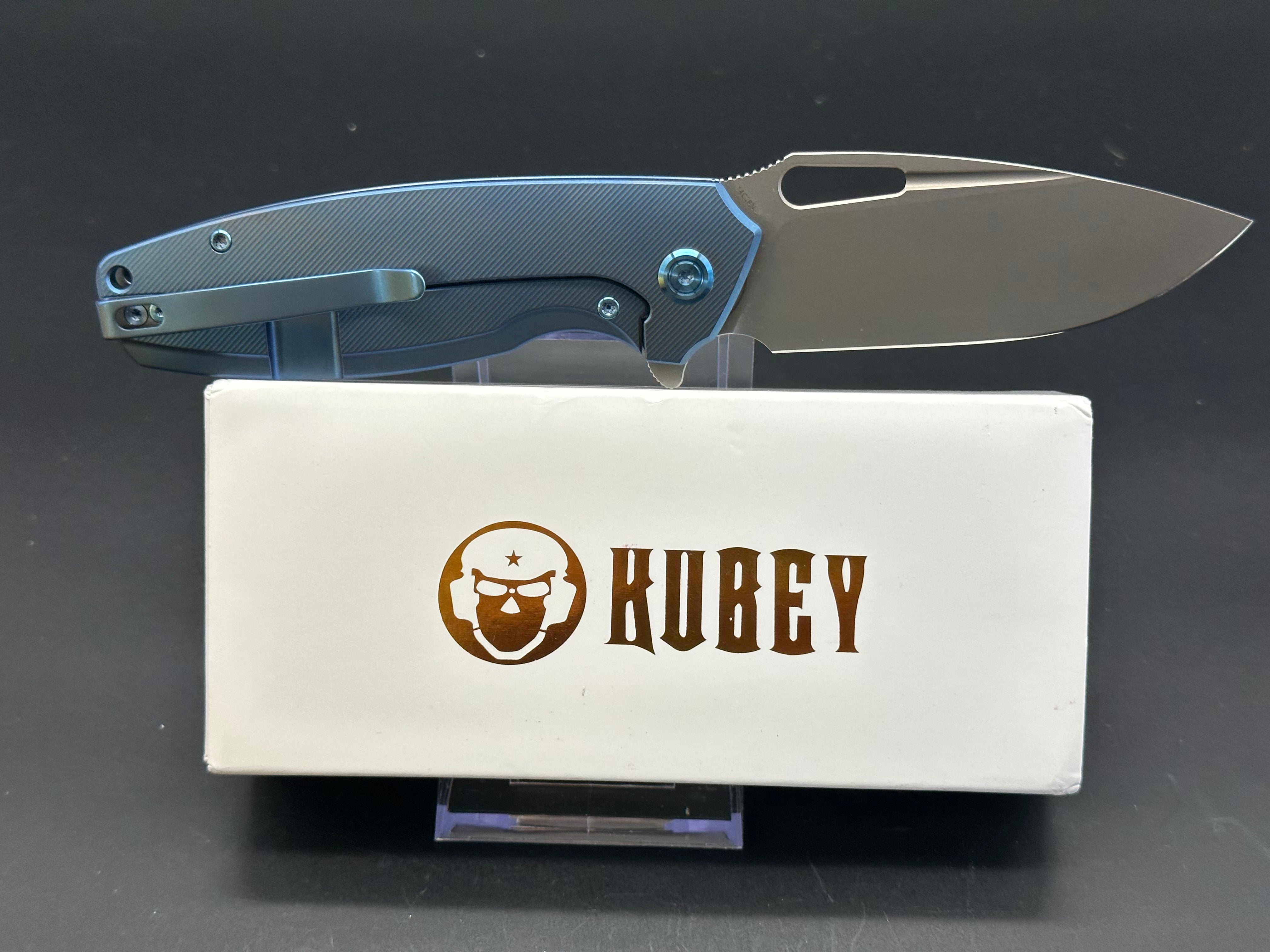 Kubey KB360D Tityus Blue titanium