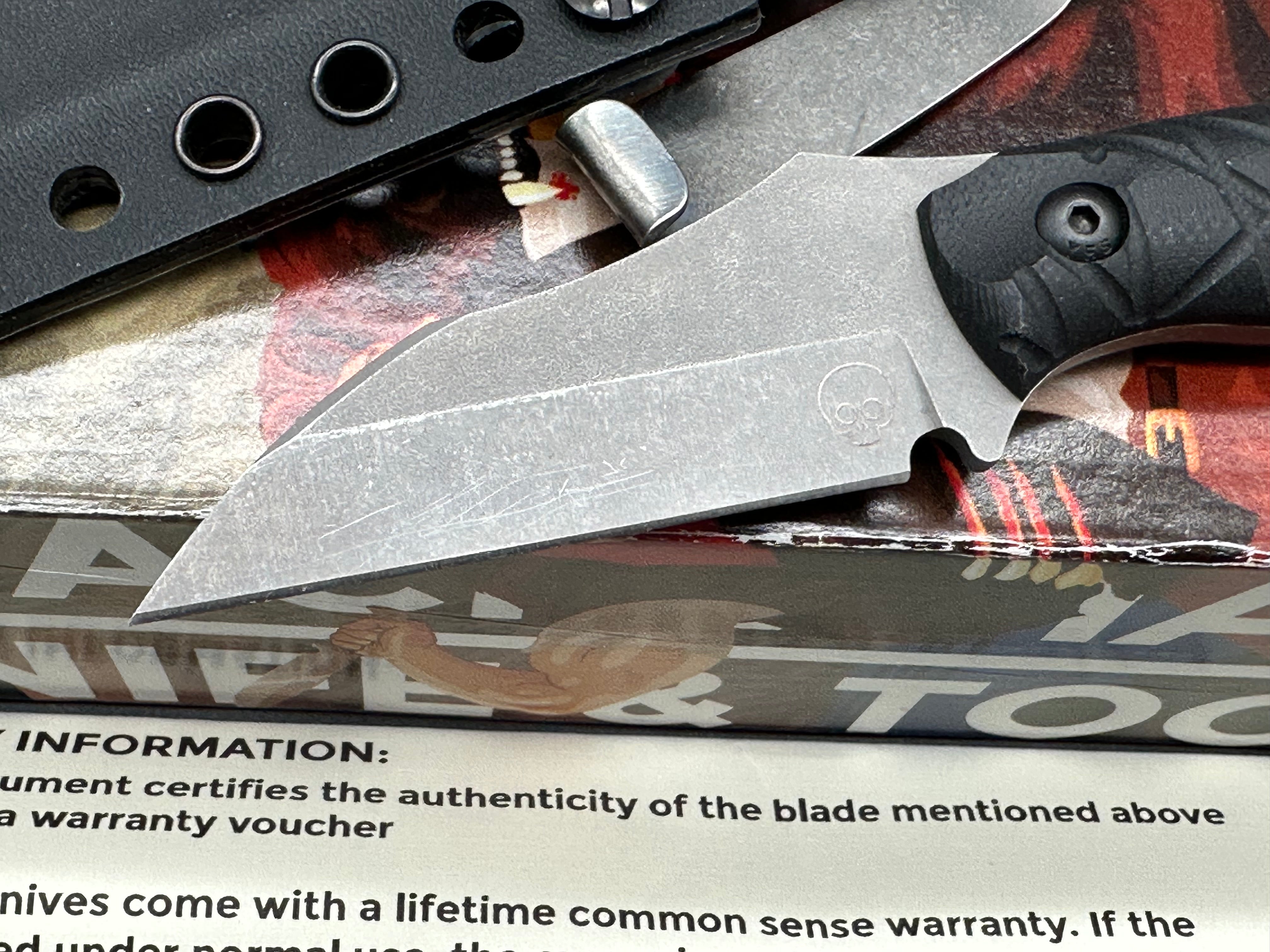 Wachtman Knife and Tool Kliff - Black G-10