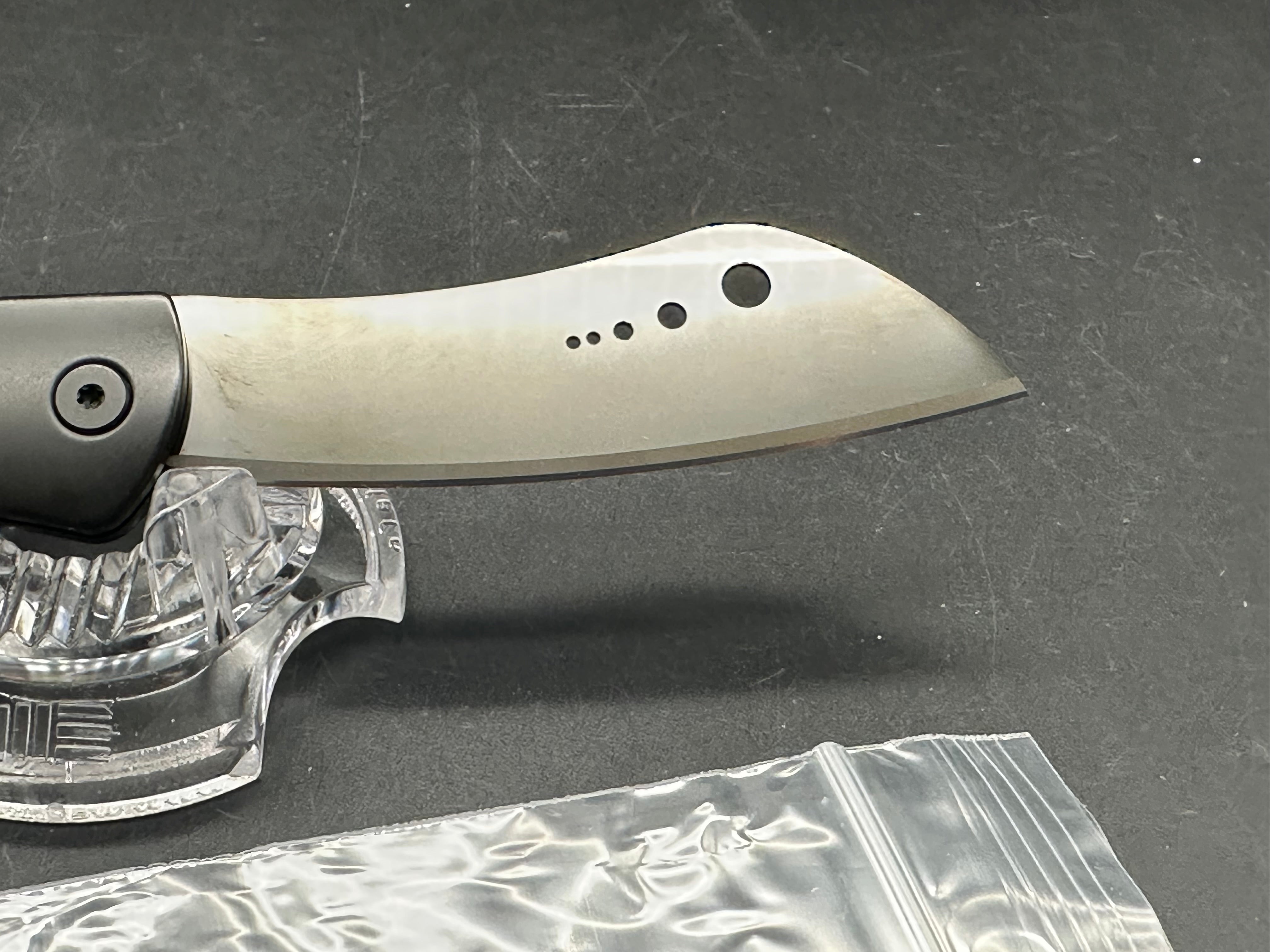 Sandrin Knives Lanzo SK-2 Slipjoint Polyhedral Tungsten Carbide Blade