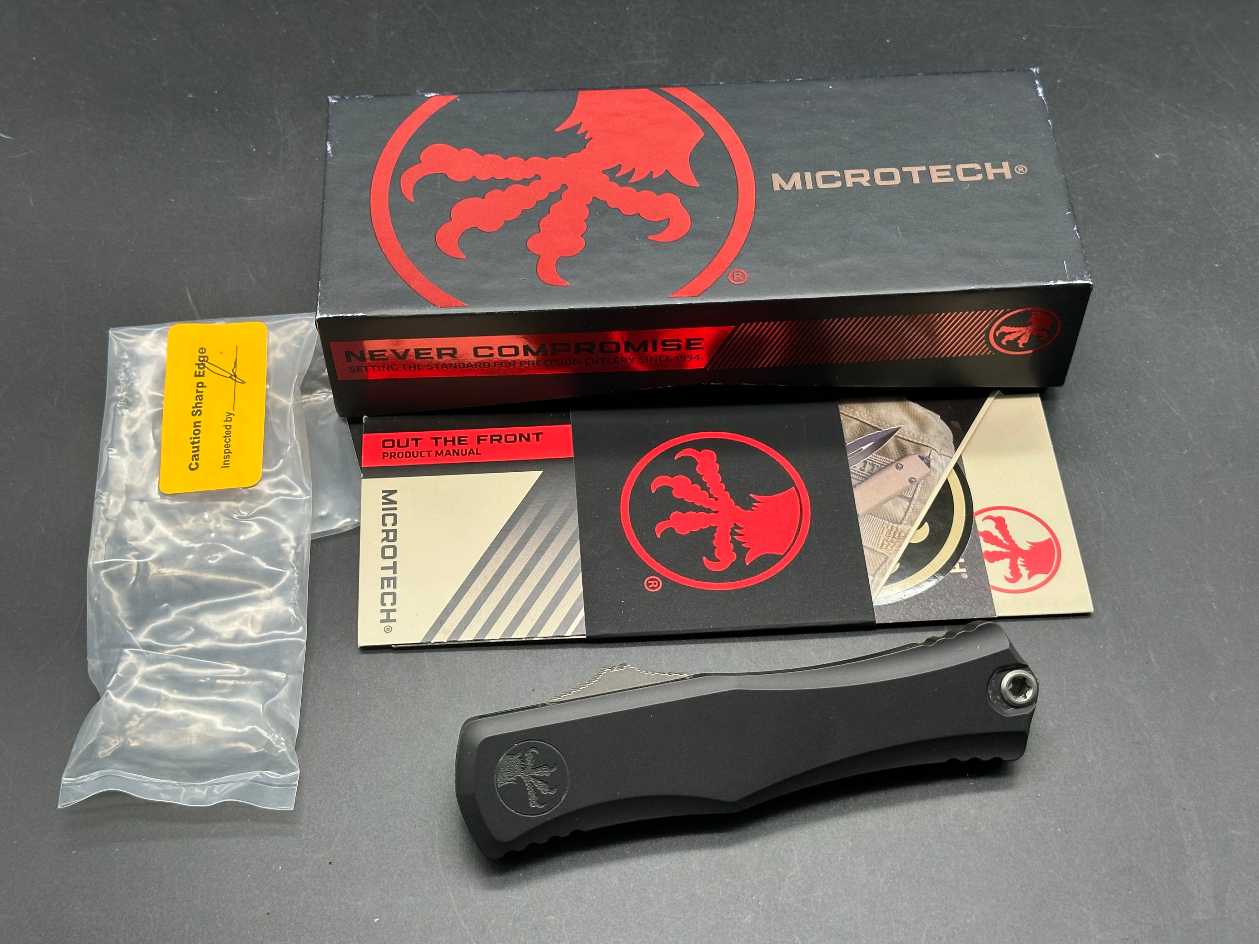 Microtech Hera II D/E Stonewashed Standard1702-10