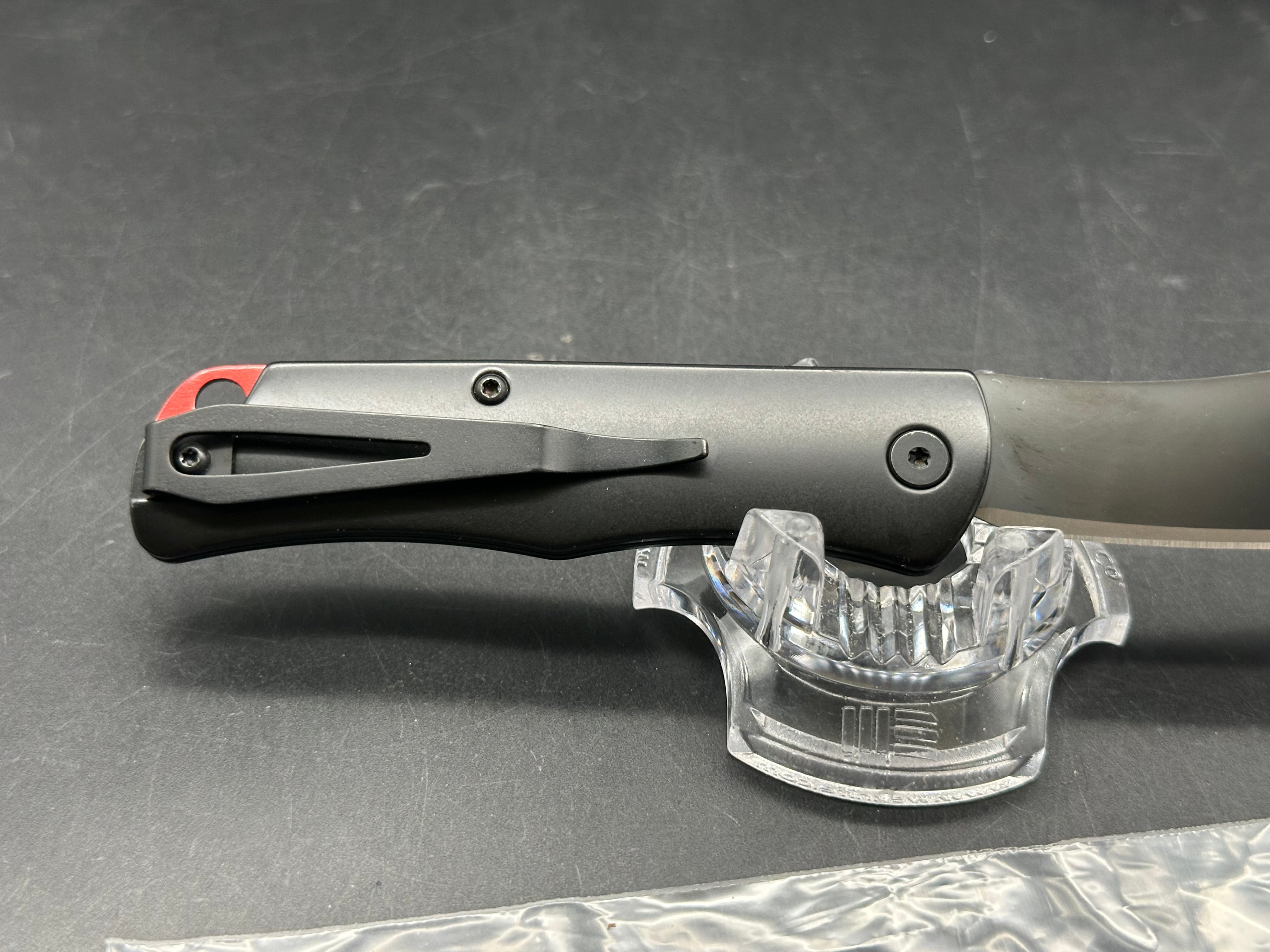 Sandrin Knives Lanzo SK-2 Slipjoint Polyhedral Tungsten Carbide Blade