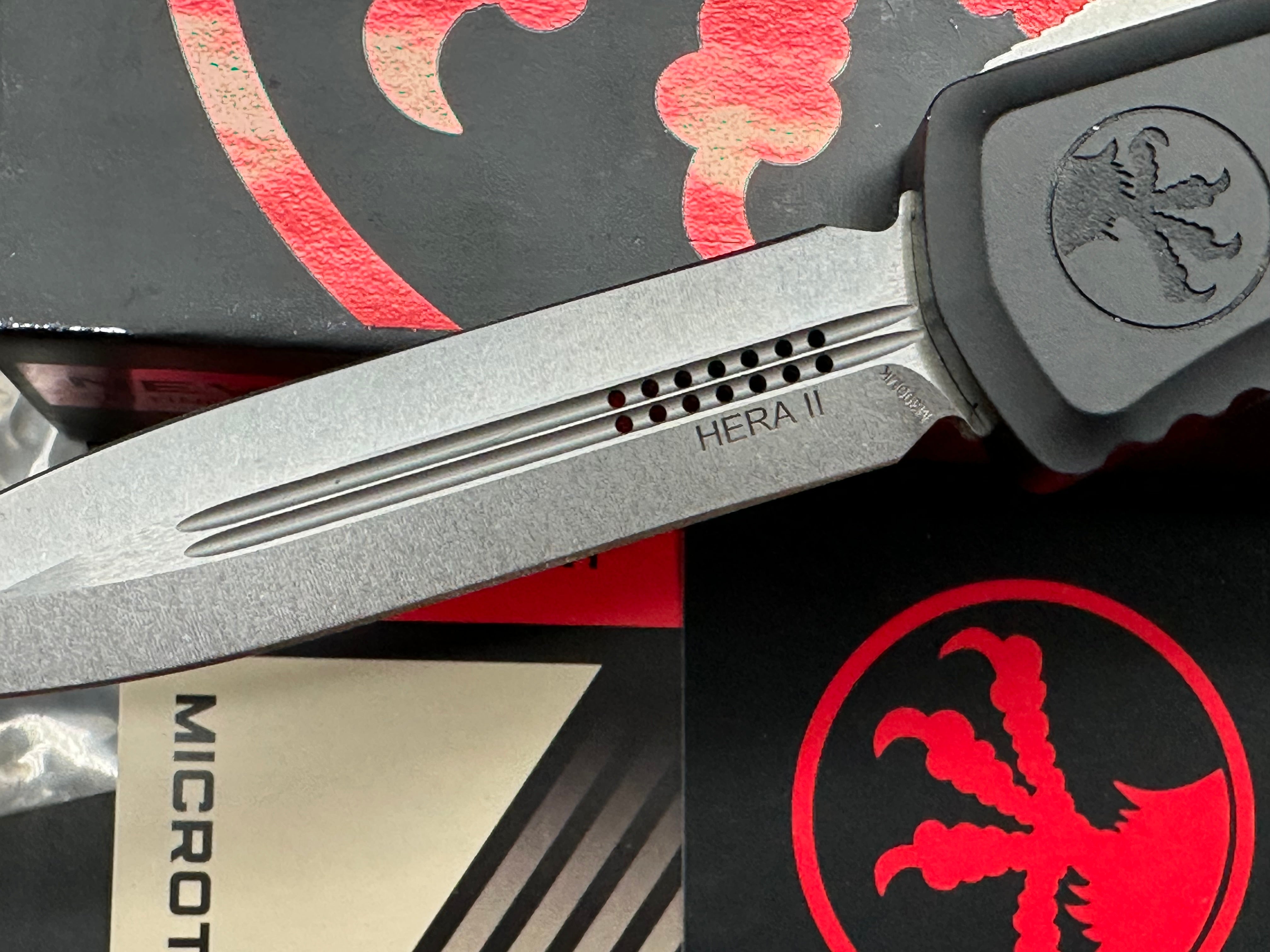 Microtech Hera II D/E Stonewashed Standard1702-10