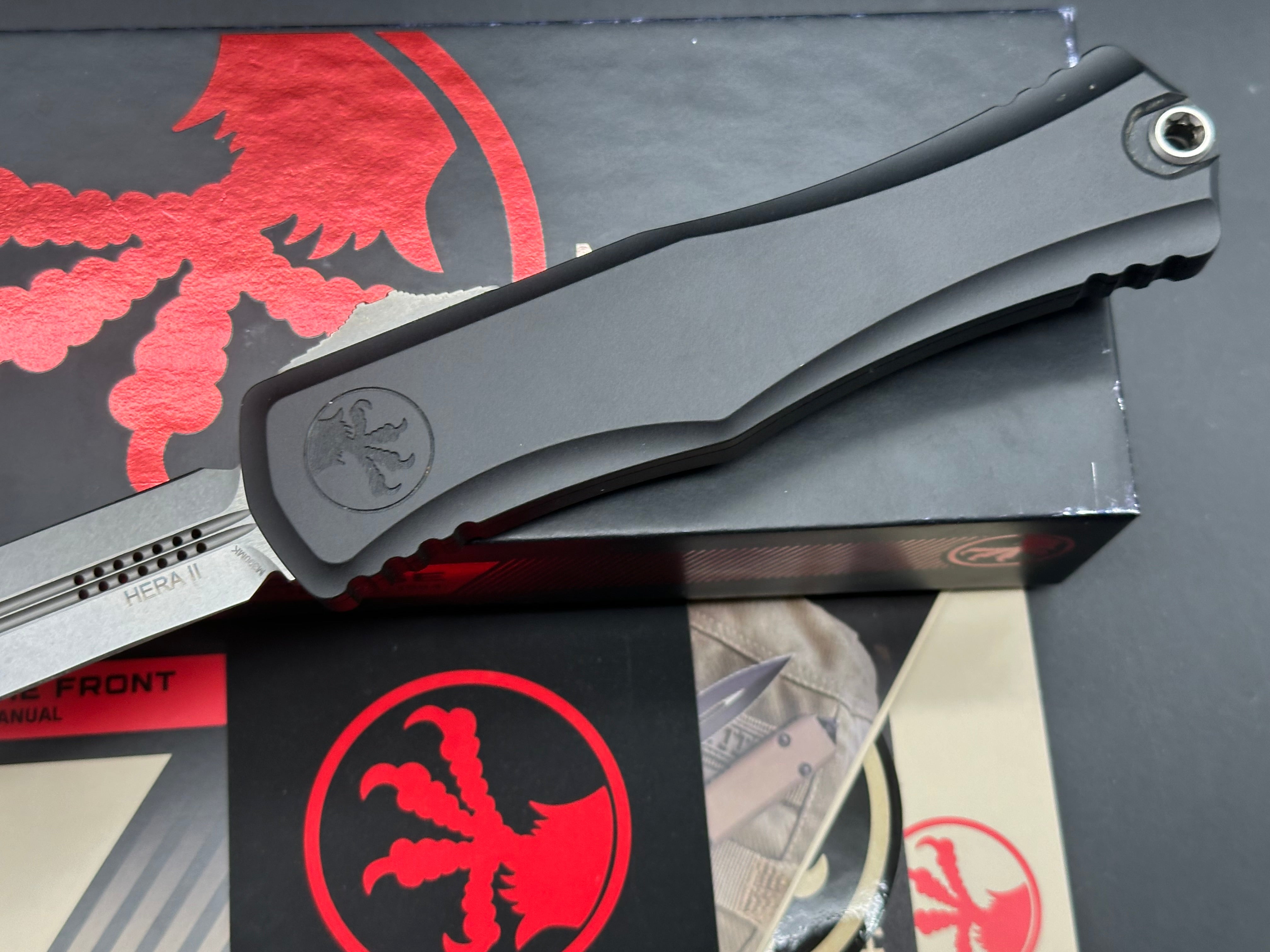 Microtech Hera II D/E Stonewashed Standard1702-10
