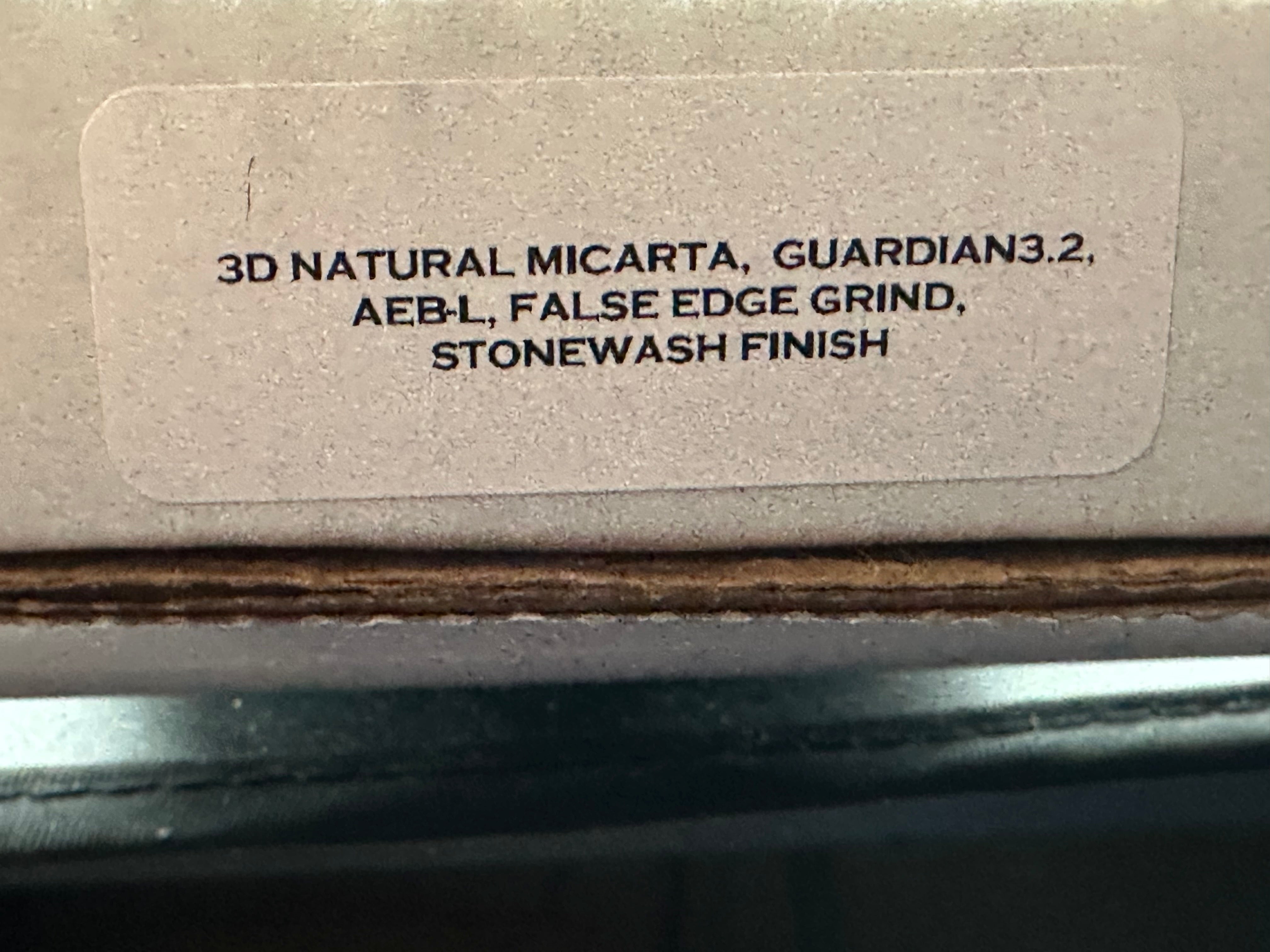 Bradford Guardian 3.2 micarta handle