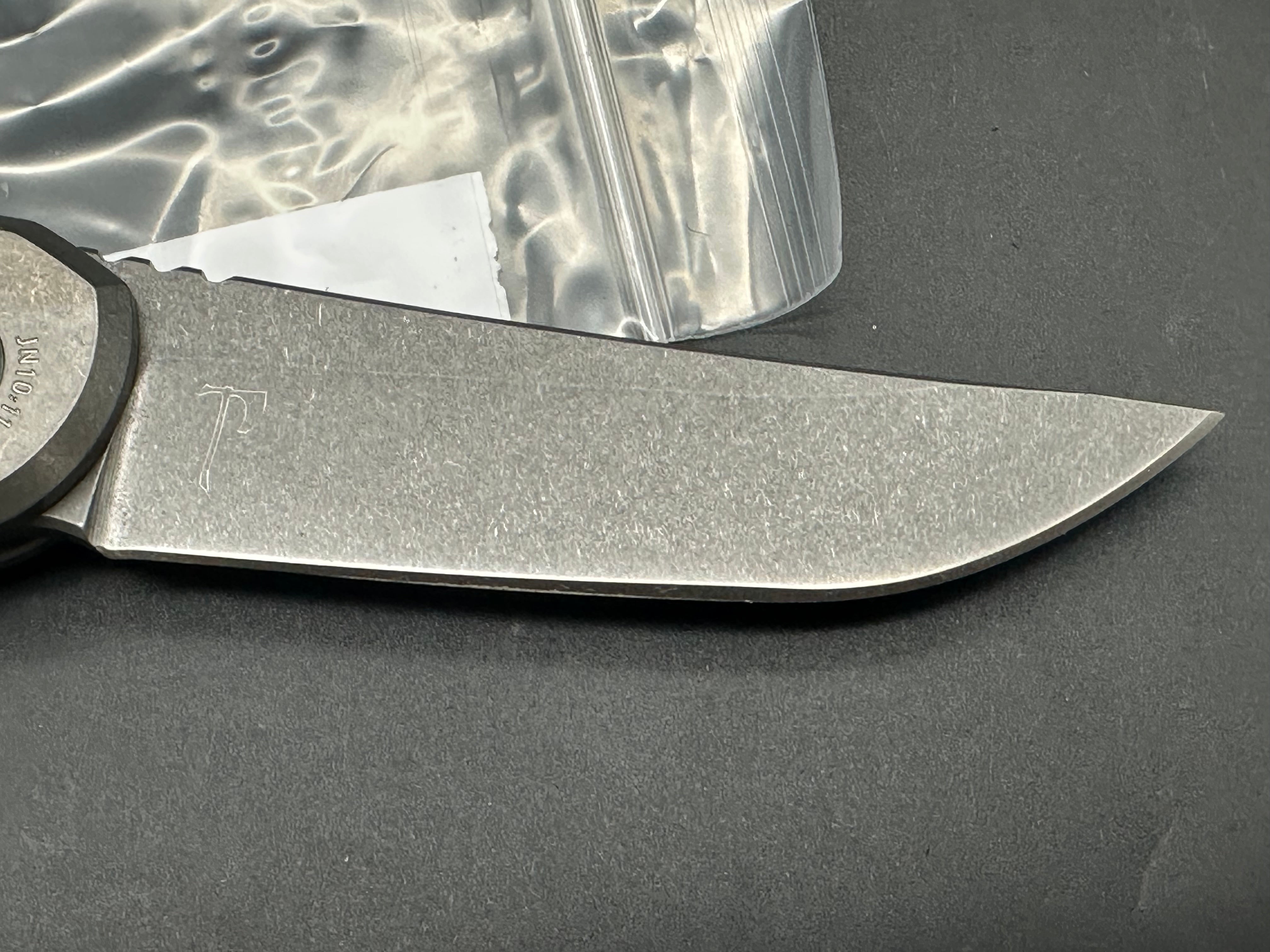 Jake Hoback Kwaiback Titanium handles w/M390 blade