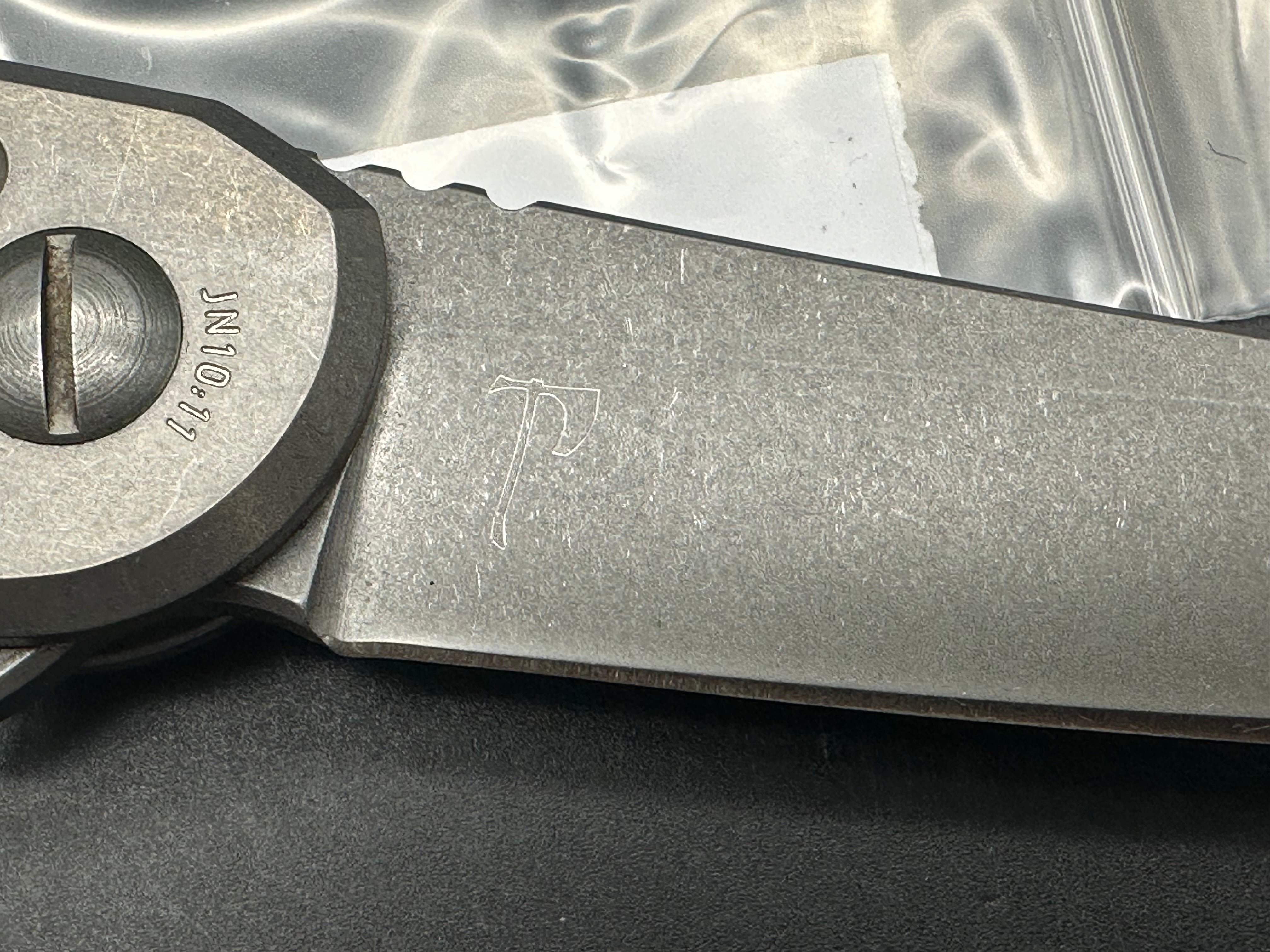 Jake Hoback Kwaiback Titanium handles w/M390 blade