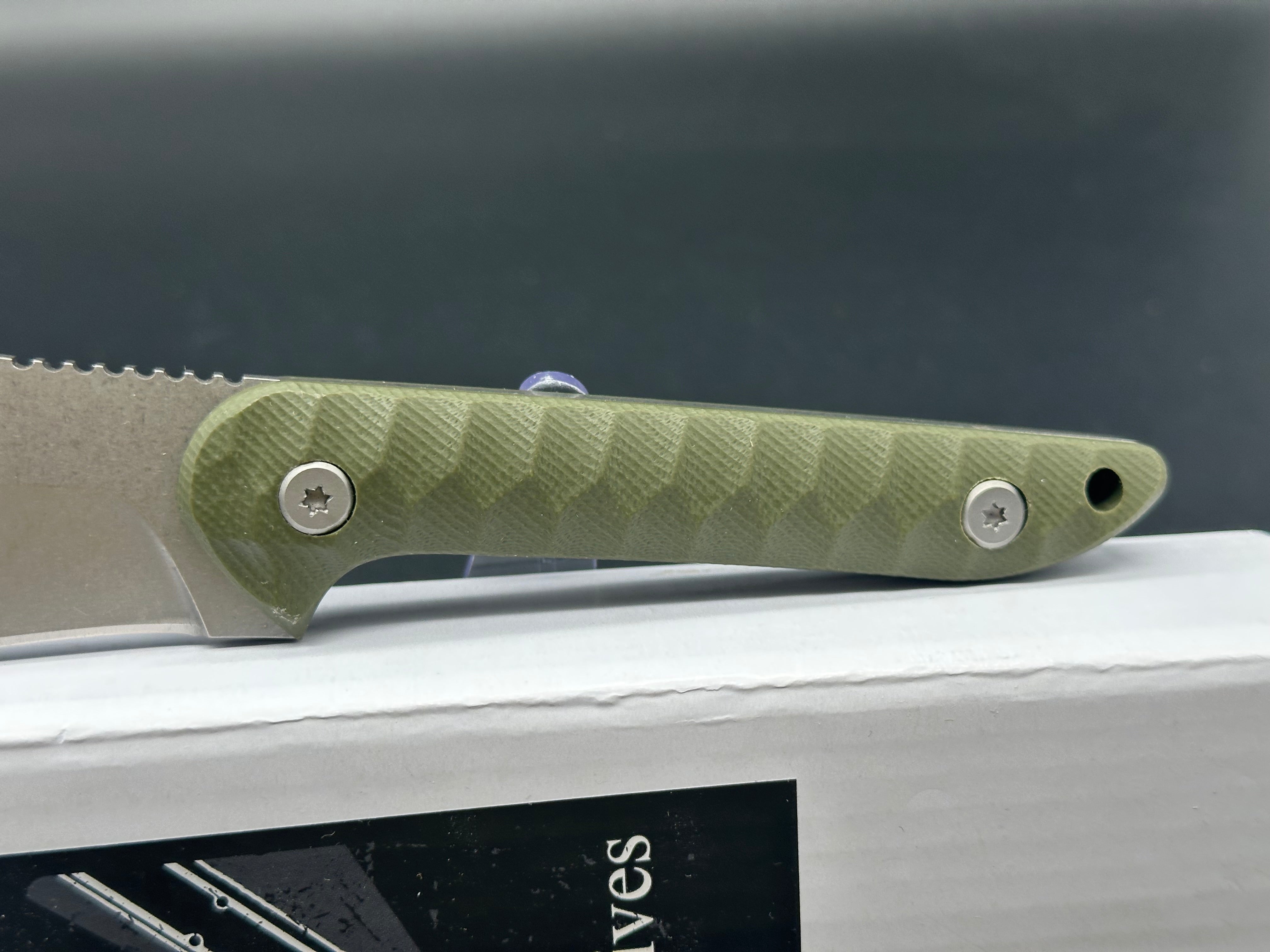 TacKnives Fixed Blade – The Marlin G10 handle w/D2 blade