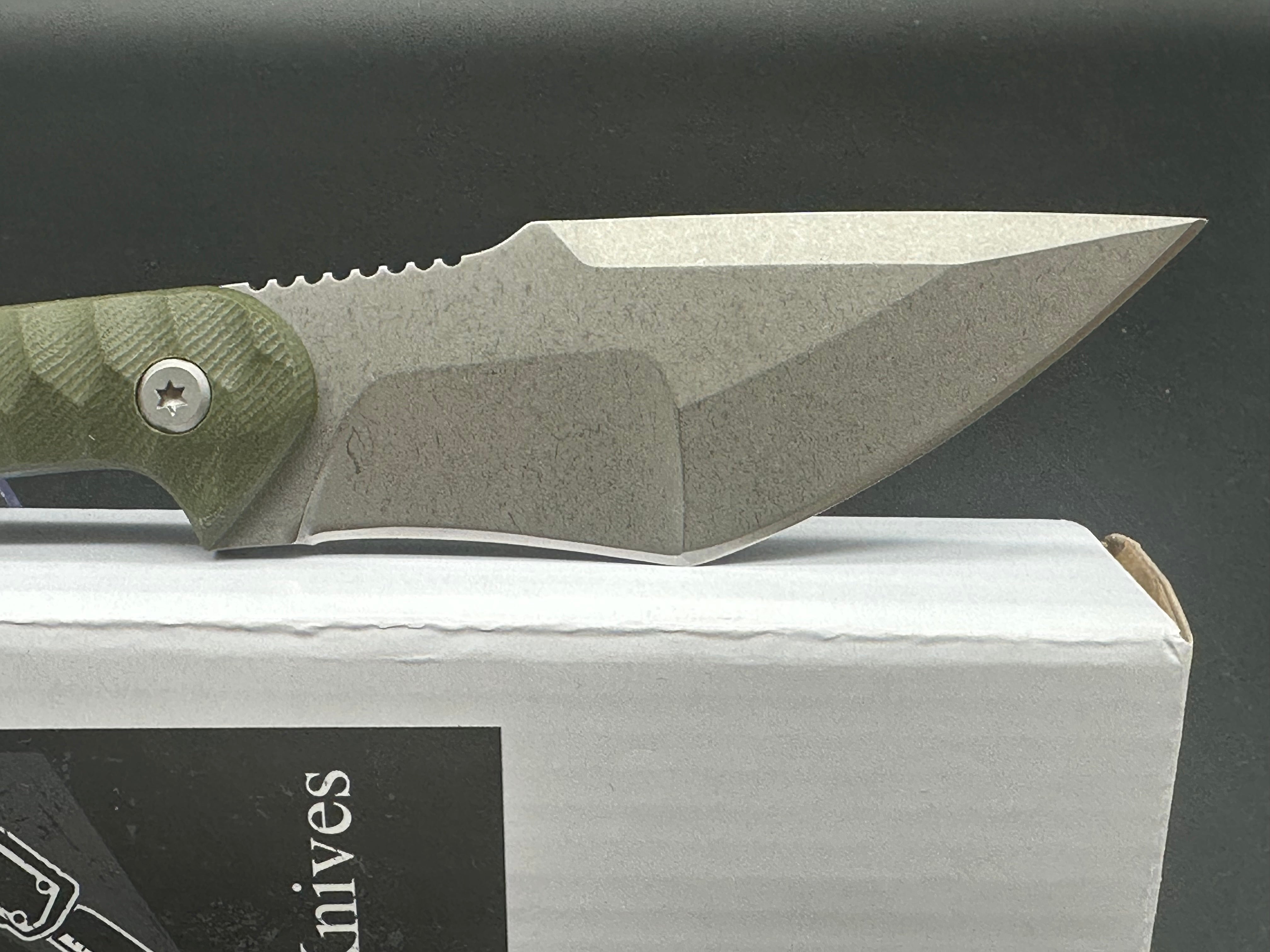 TacKnives Fixed Blade – The Marlin G10 handle w/D2 blade