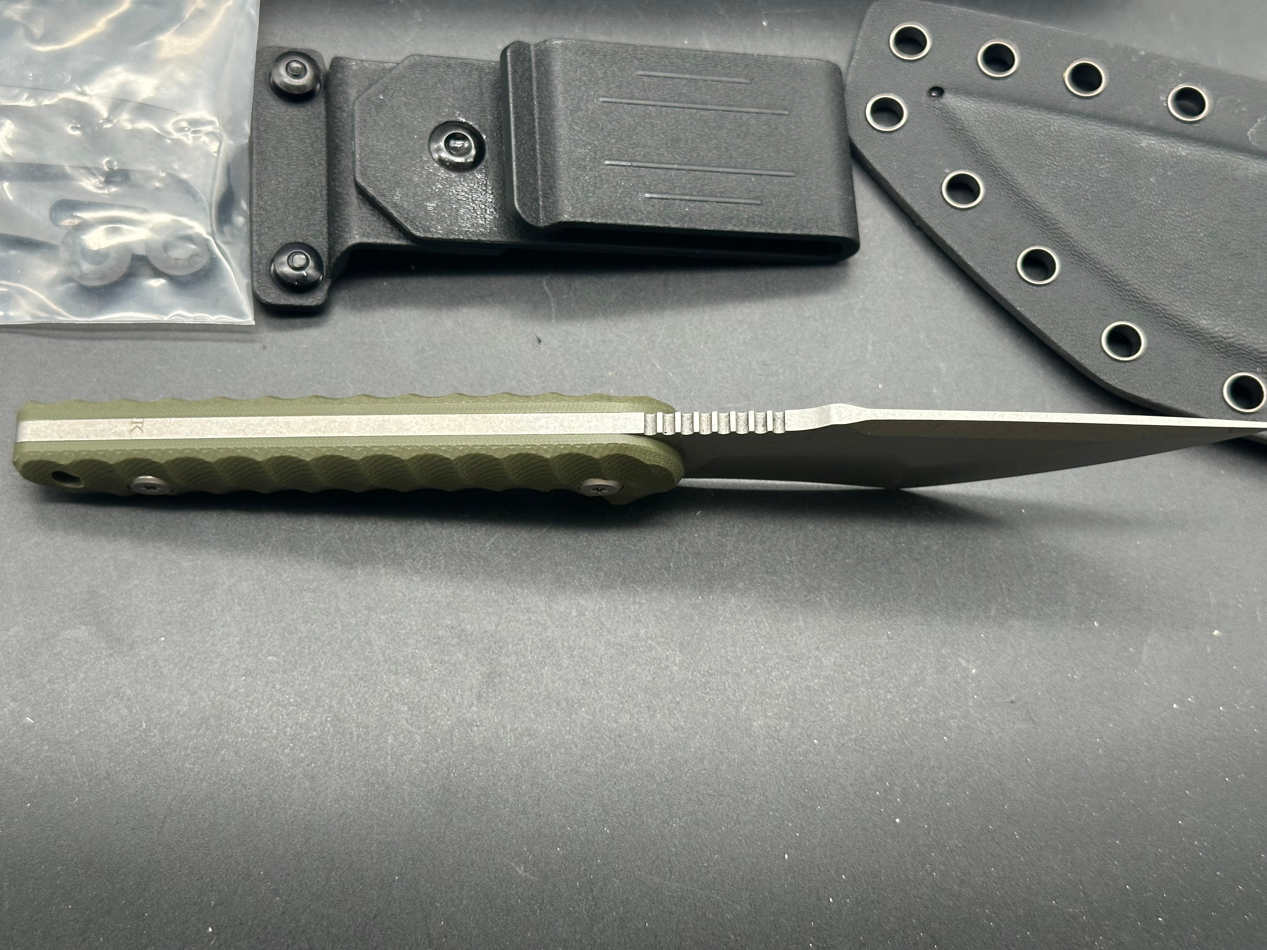 TacKnives Fixed Blade – The Marlin G10 handle w/D2 blade