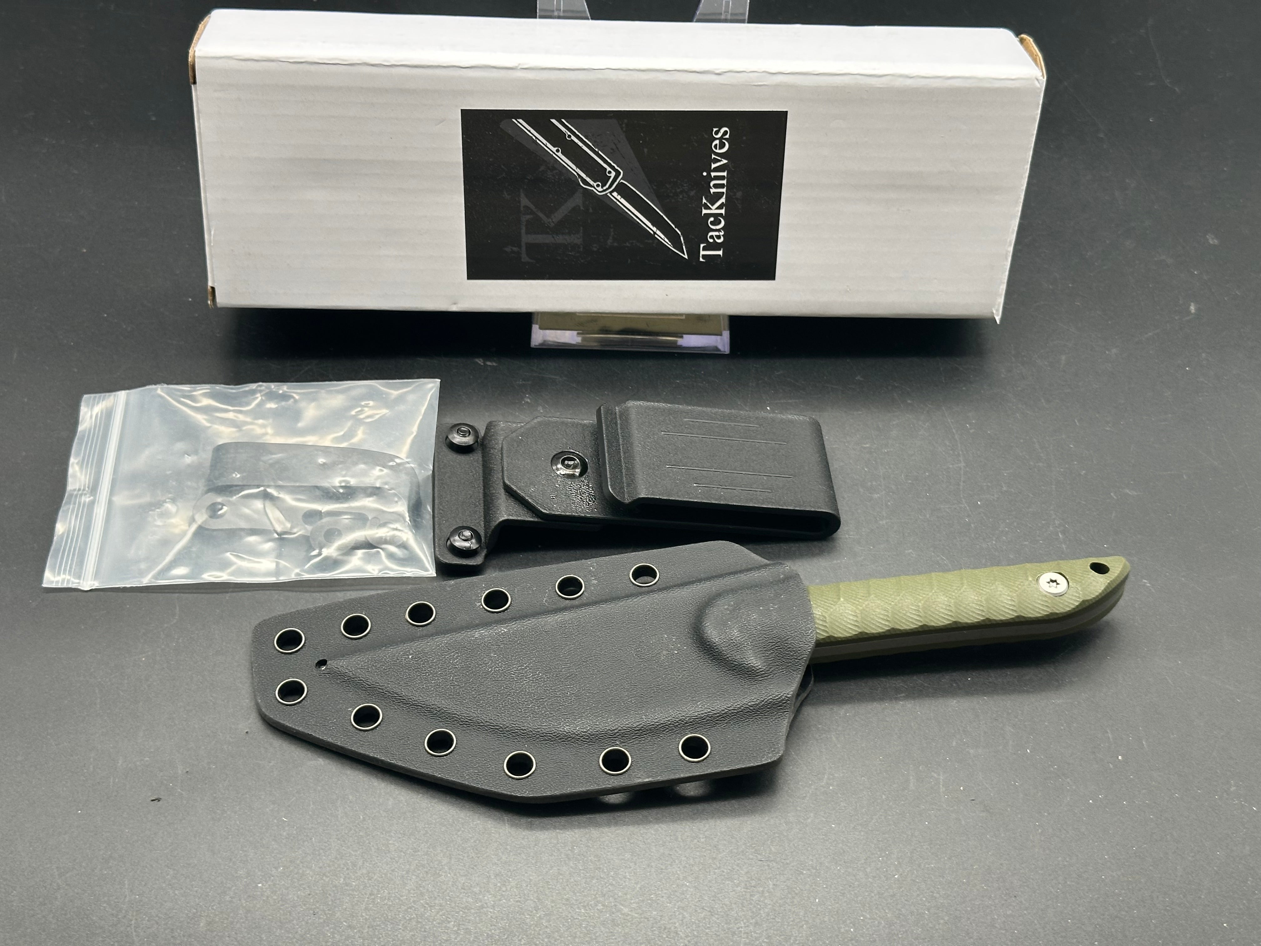 TacKnives Fixed Blade – The Marlin G10 handle w/D2 blade