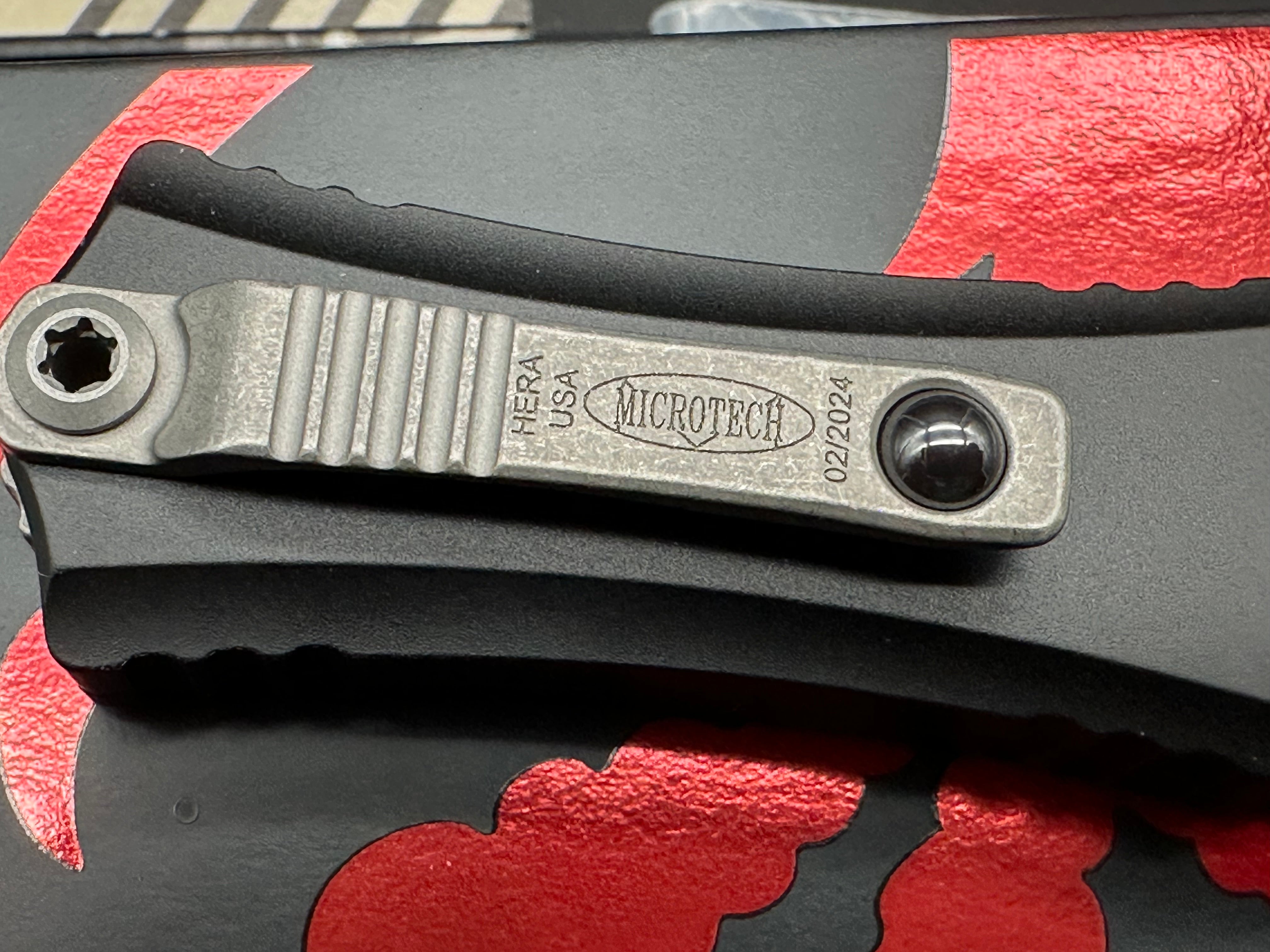 Microtech Hera II Mini Bayonet OTF Auto black