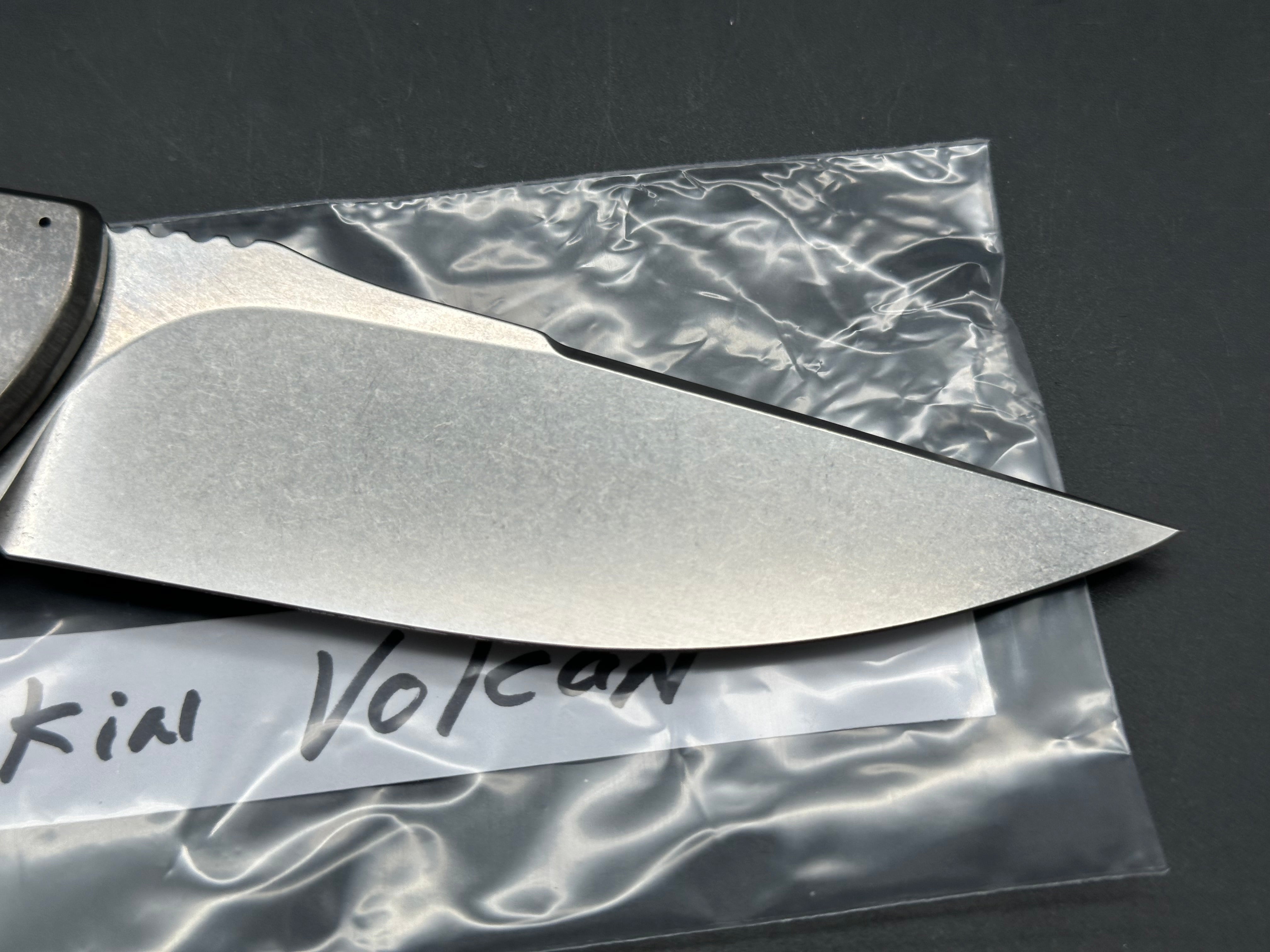 Matt Diskin Volcan Titanium handle w/M390 blade