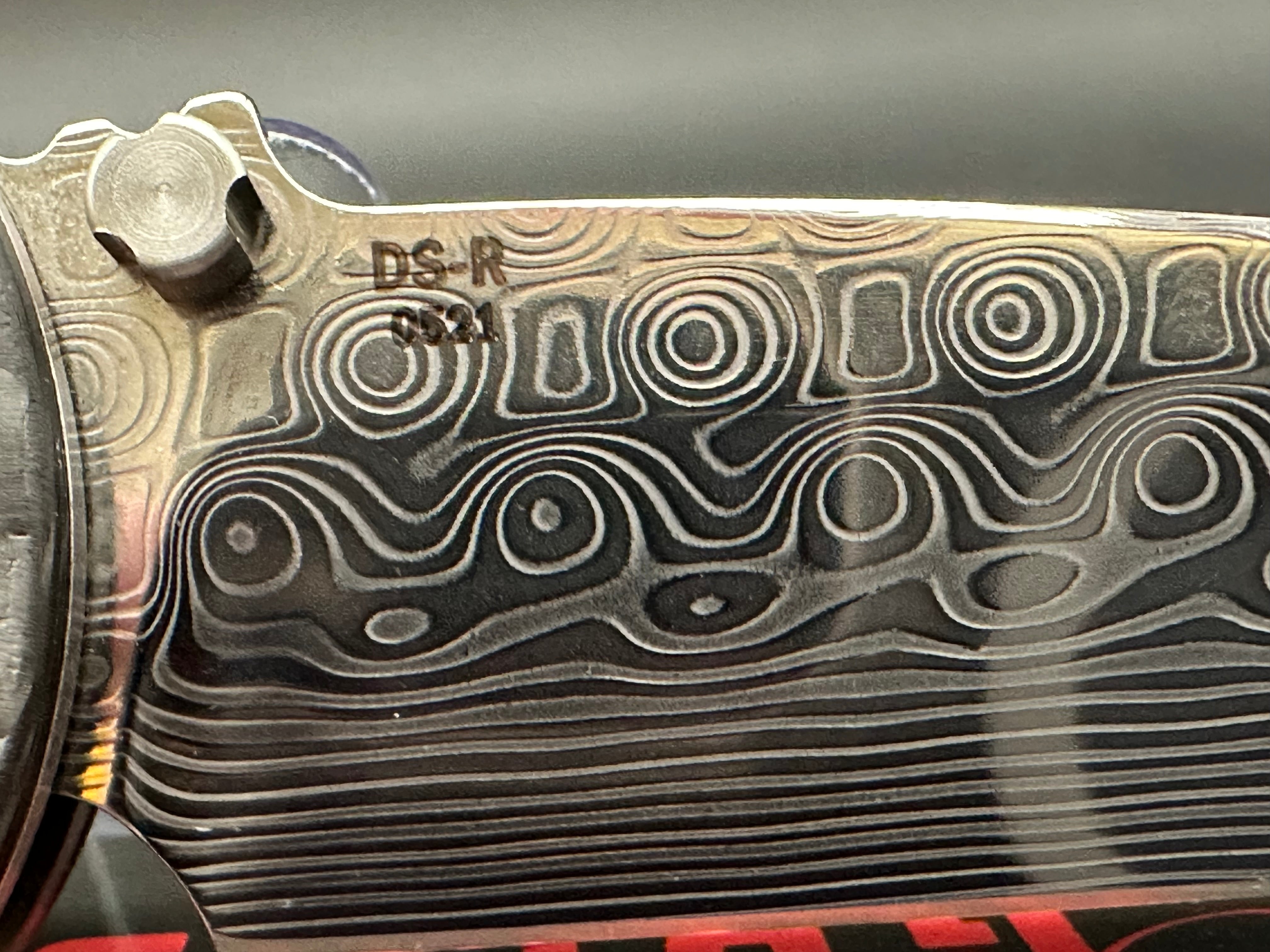 Southern Grind Spider Monkey Liner Lock Knife Carbon Fiber (3.25" Damascus)