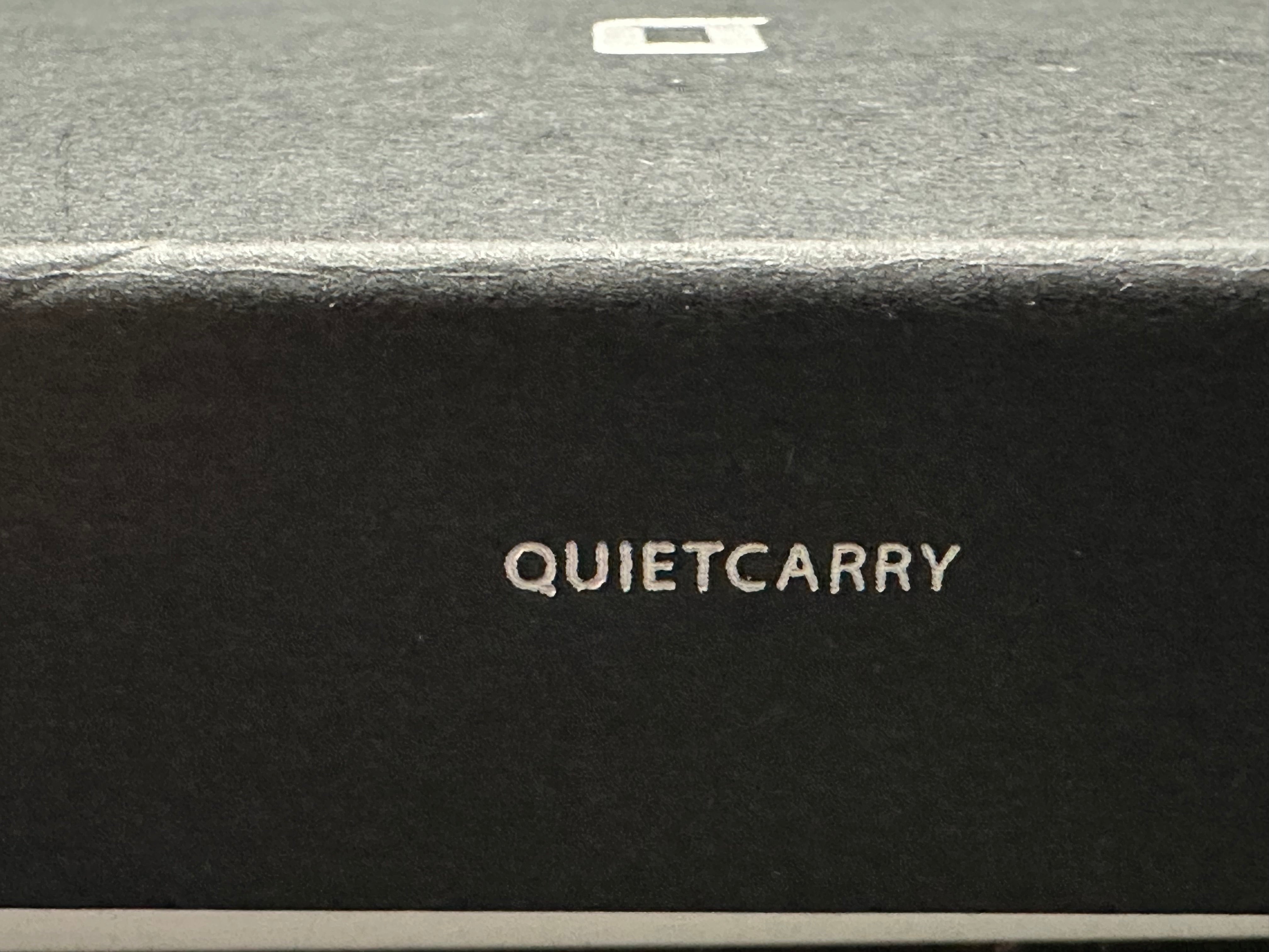 Quiet Carry The Drift stonewashed Vanax superclean blade knurled titanium handle