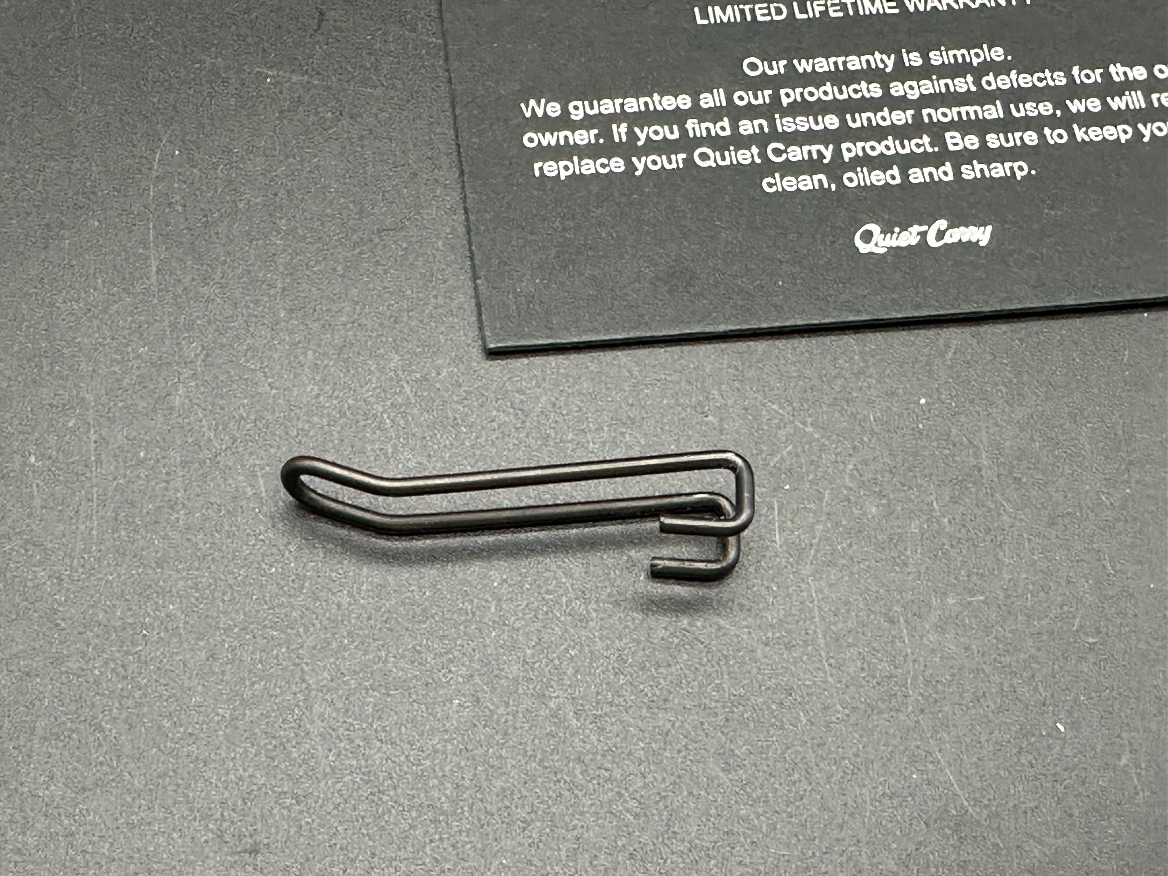 Quiet Carry The Drift stonewashed Vanax superclean blade knurled titanium handle