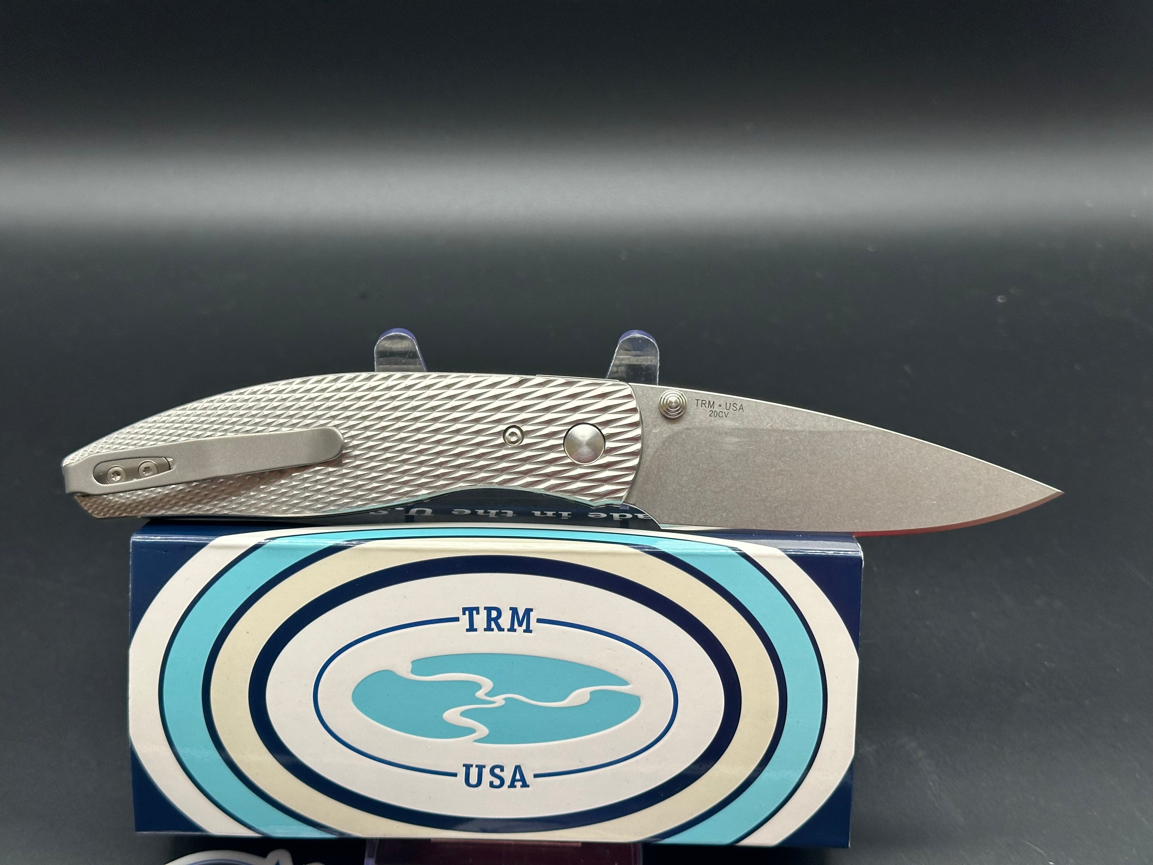 TRM ATOM textured titanium