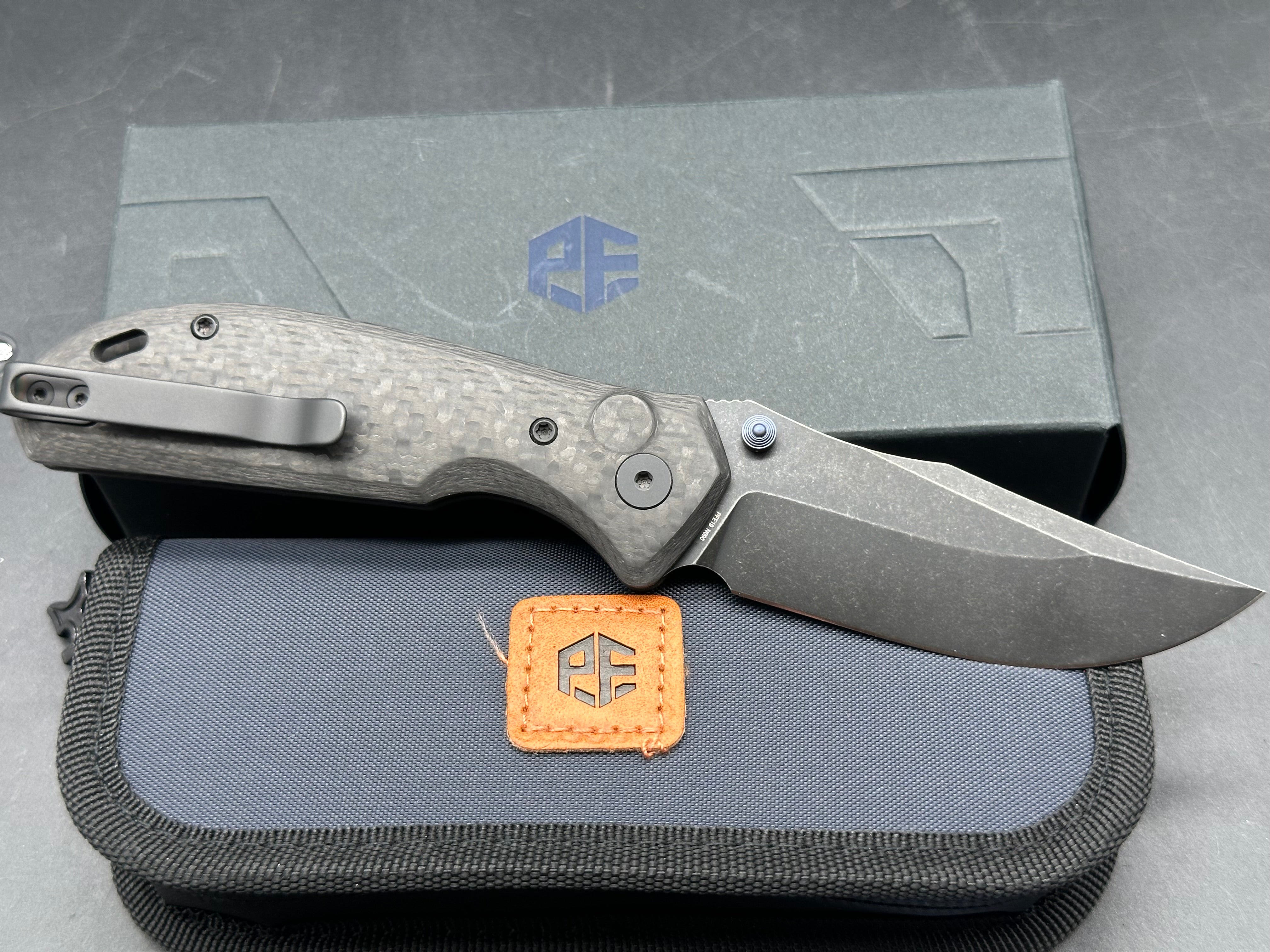 Petrified Fish Guppy CF scales w/N690 blade