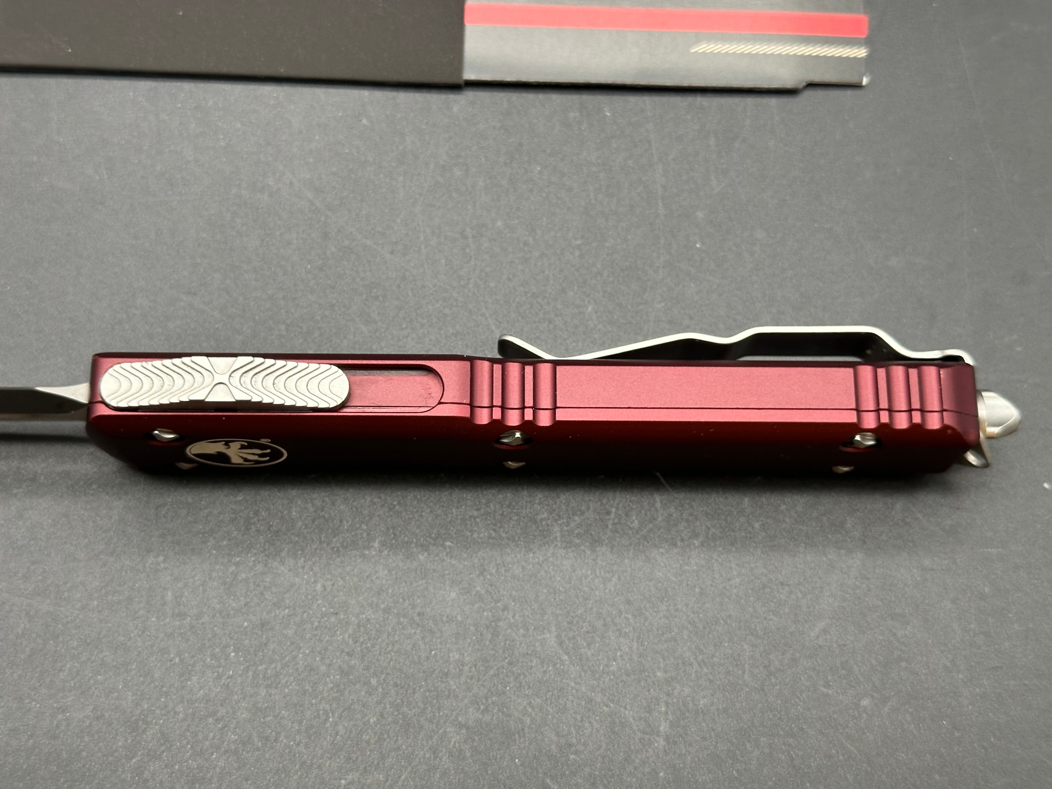 Microtech Ultratech OTF Automatic Knife Maroon (Factory Blem)