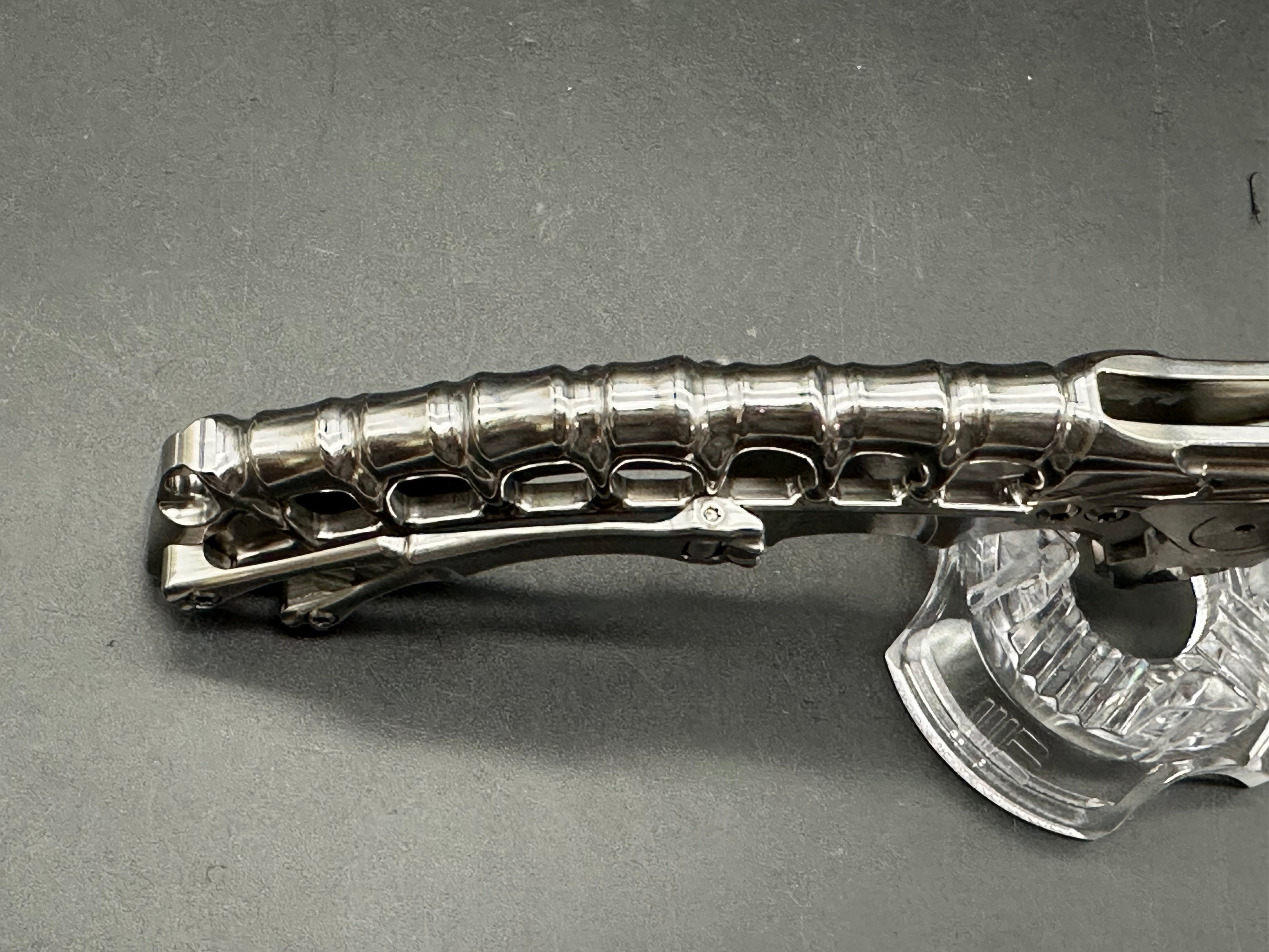 Andre DeVilliers Scavenger Ingegral Titanium handle w/M390 blade