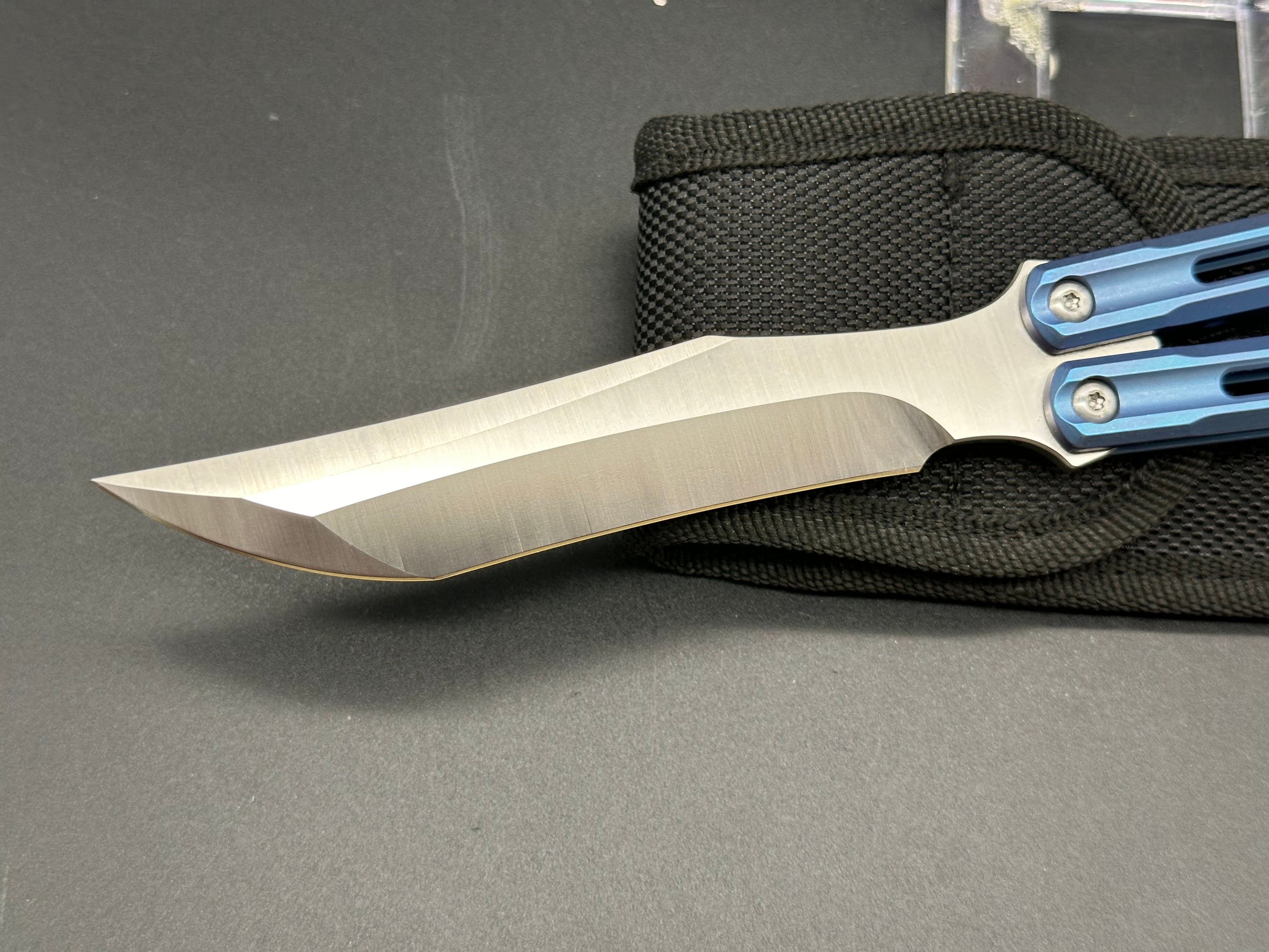 theone JK orca killer whale clone Titanium alloy-handle stainless steel blade