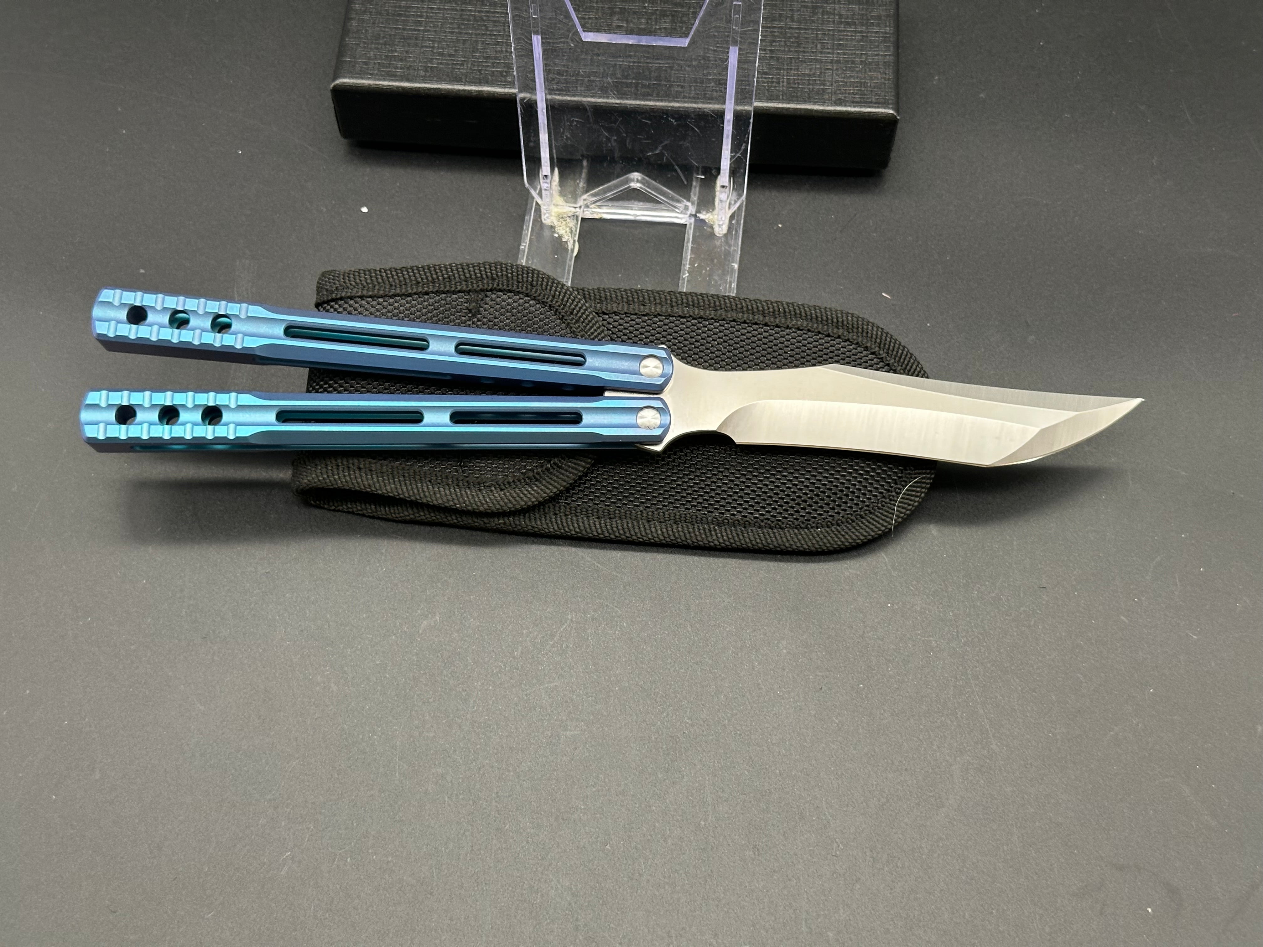 theone JK orca killer whale clone Titanium alloy-handle stainless steel blade