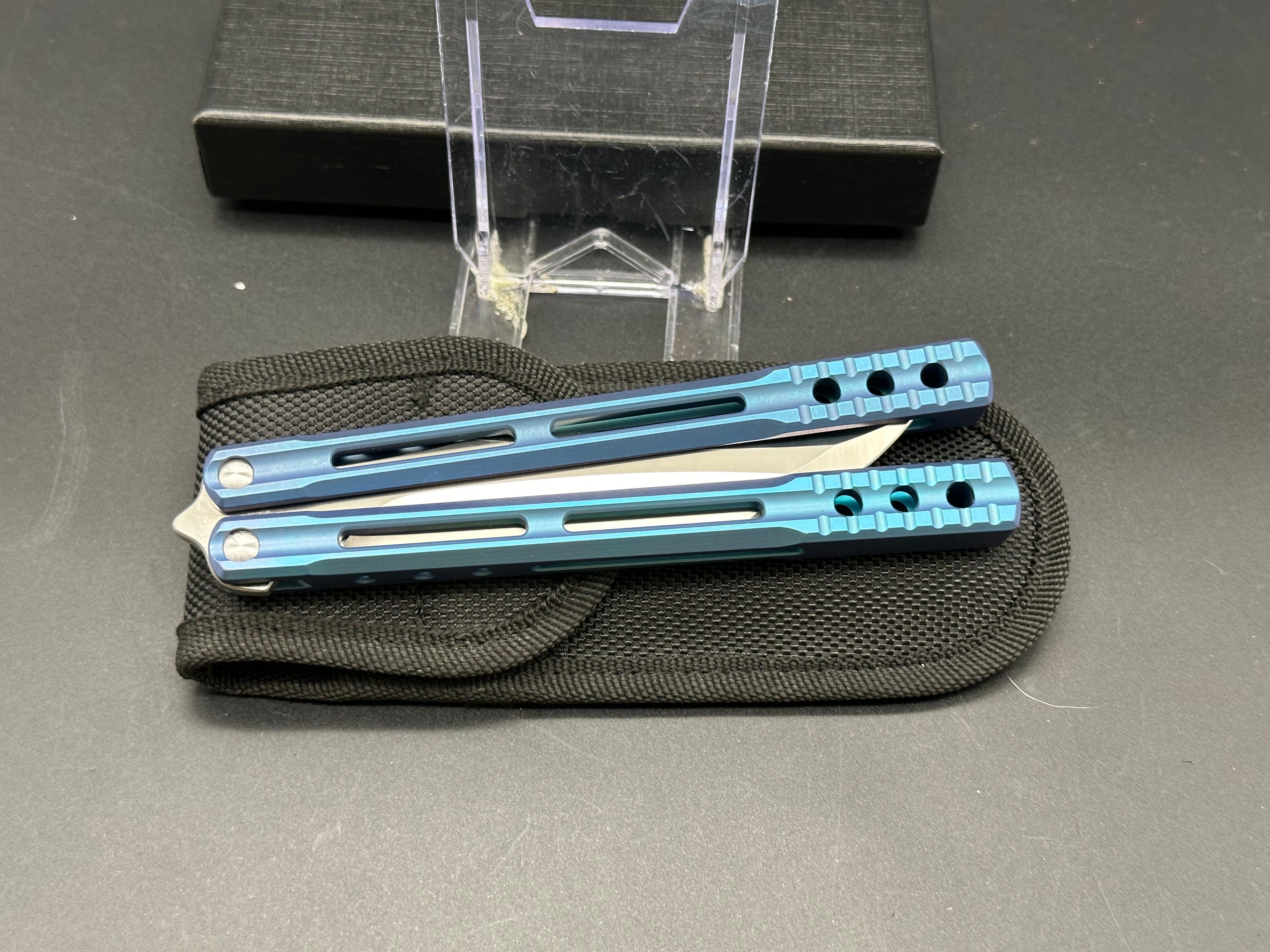 theone JK orca killer whale clone Titanium alloy-handle stainless steel blade