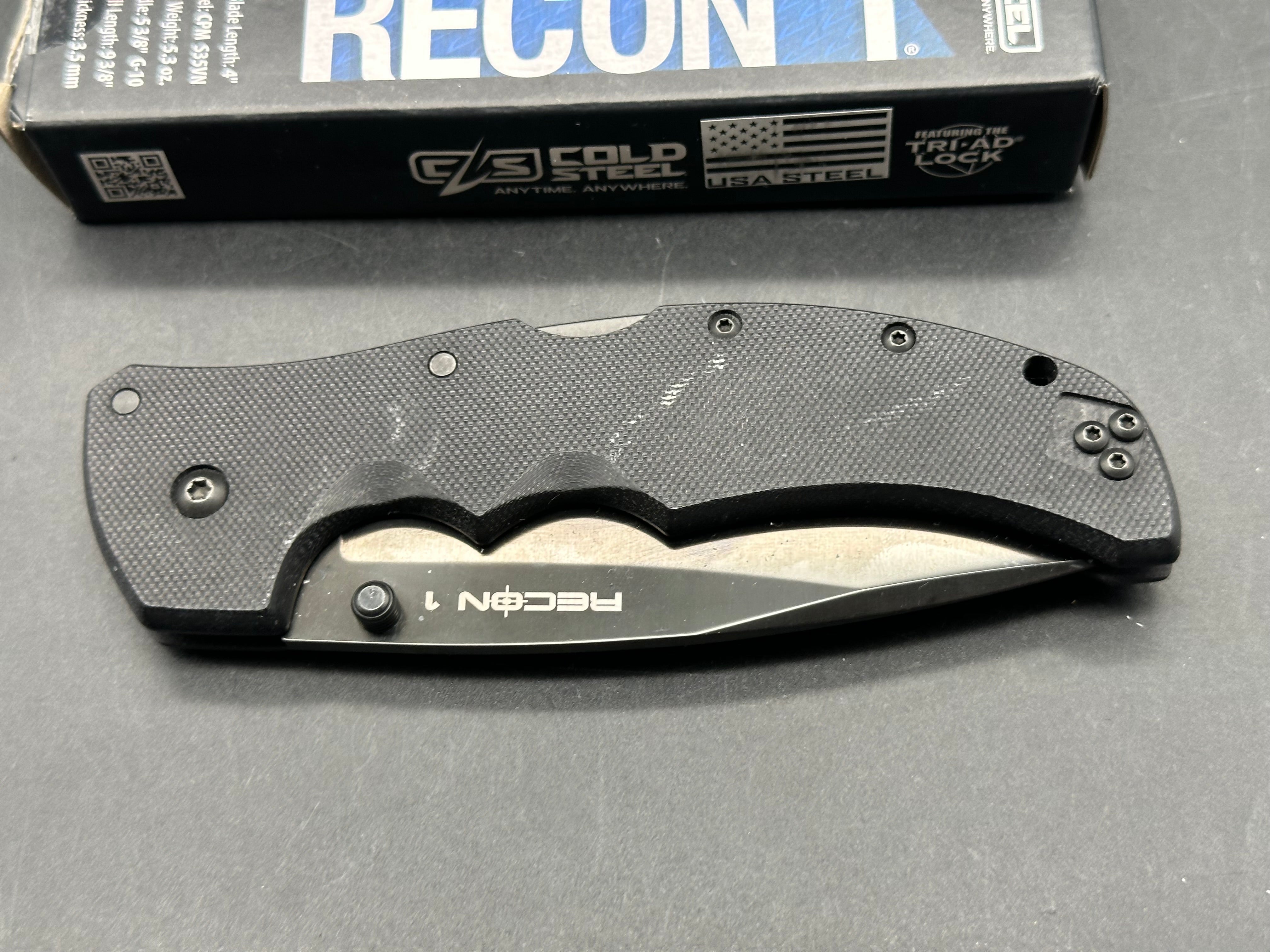 Cold Steel S35VN Recon 1 Spear Point
