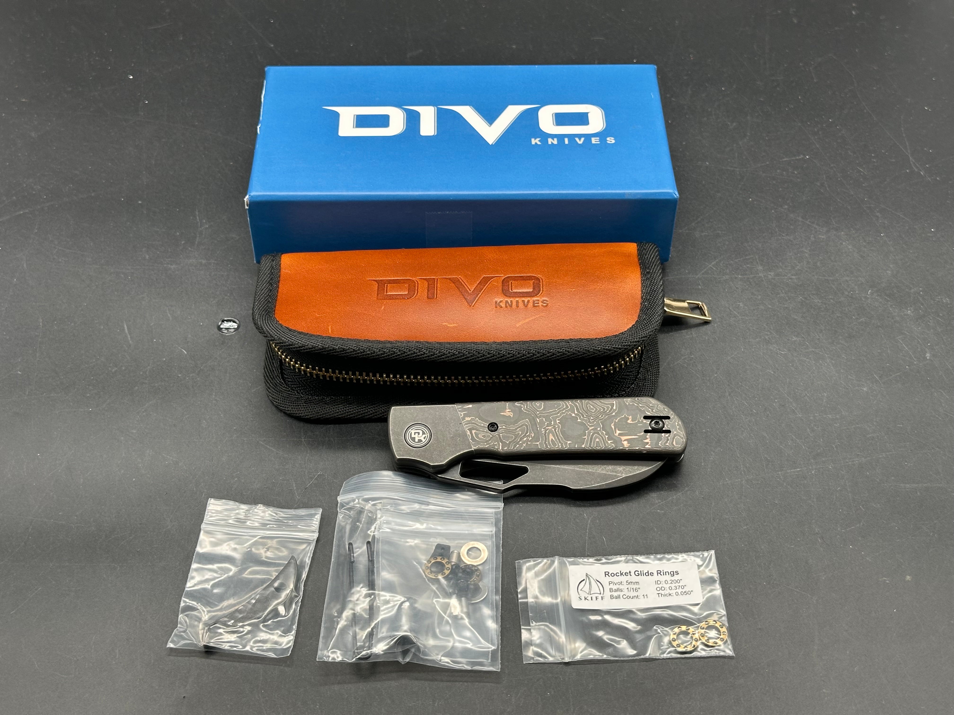 Divo Stout V1 with mokuti backspacer & Skiff Bearings