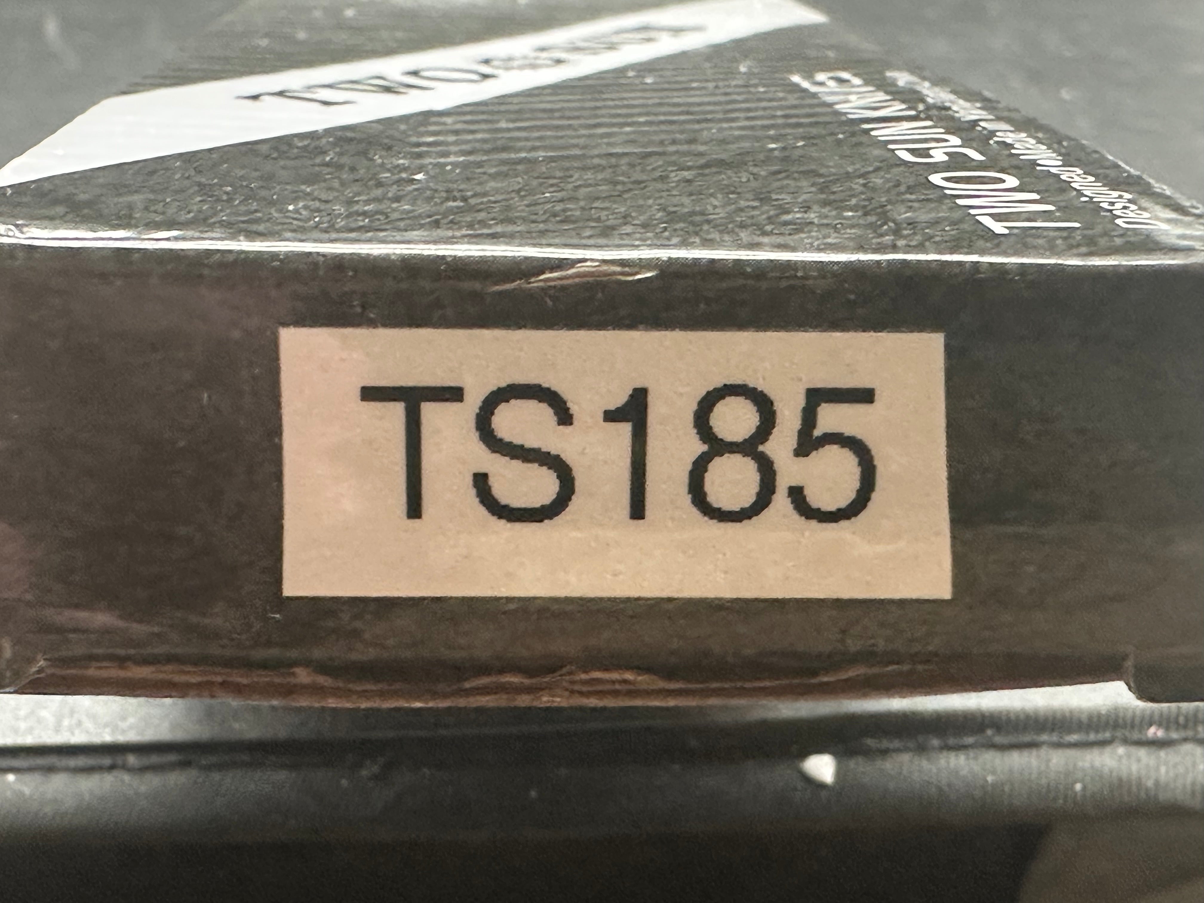 TwoSun TS185 Nightmorning design, razor/comb, black and green G10 scales, 14c28n blade