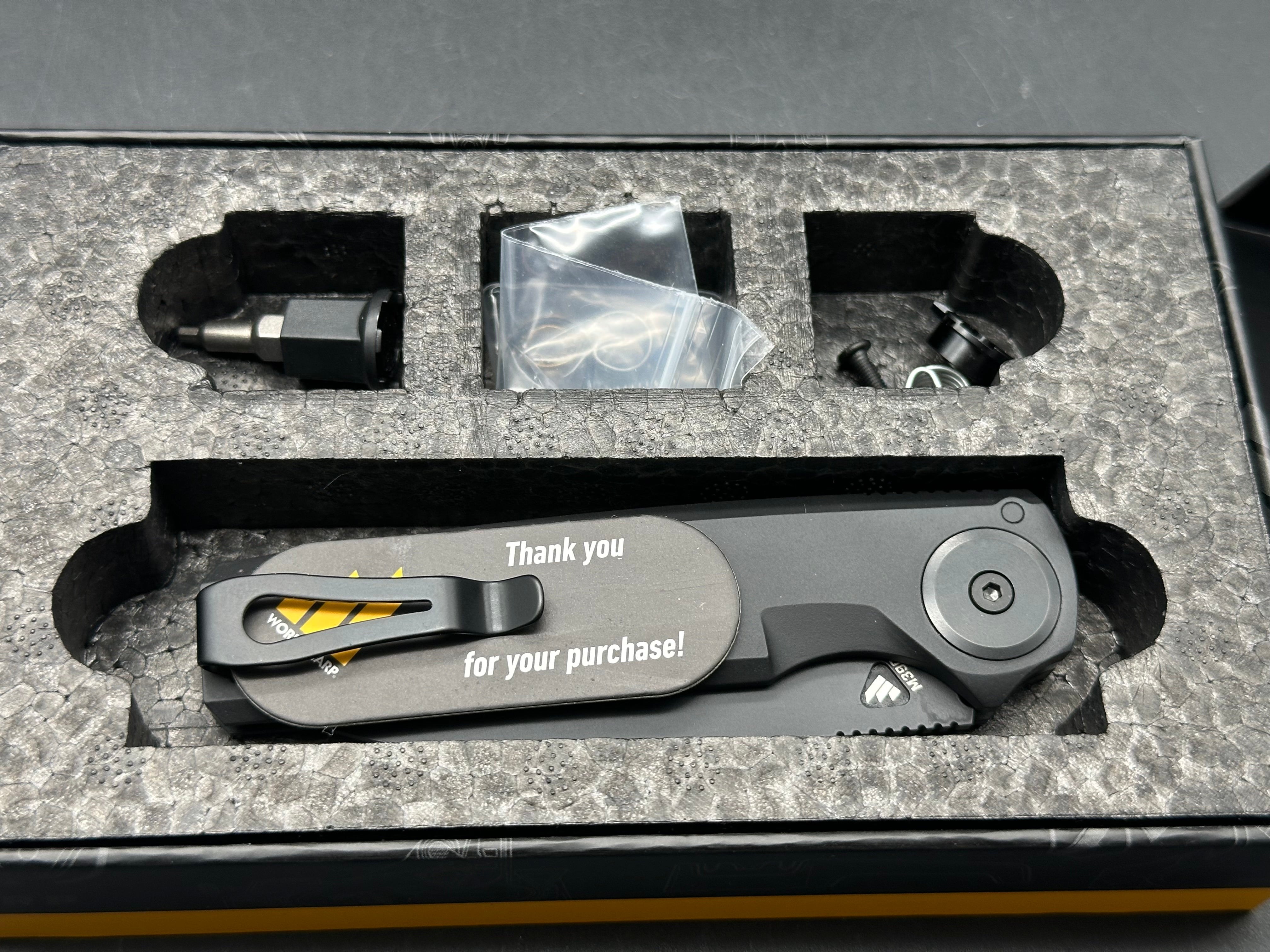 Worksharp RMX Drop Point Blackout | Reserve Series
