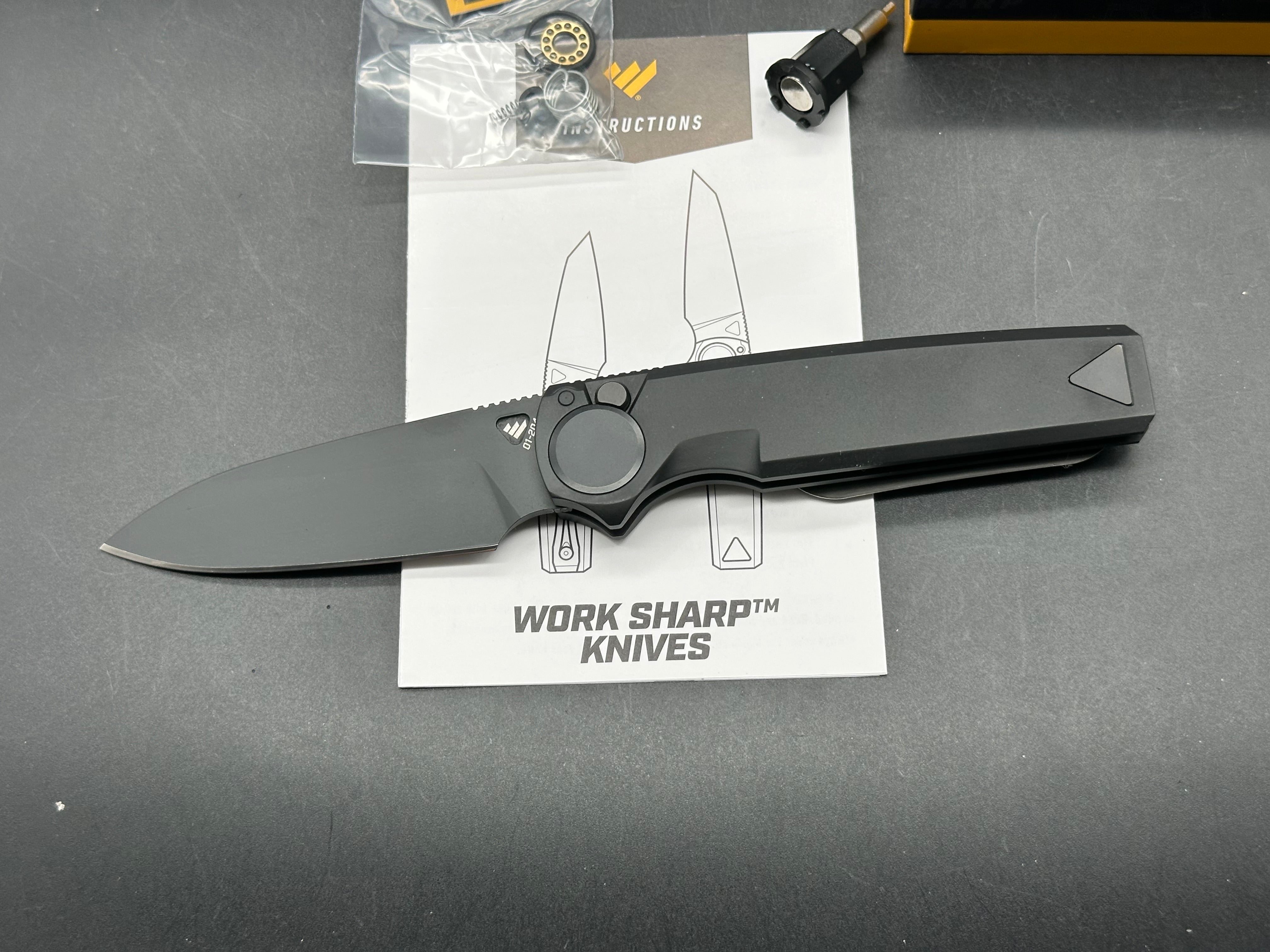 Worksharp RMX Drop Point Blackout | Reserve Series