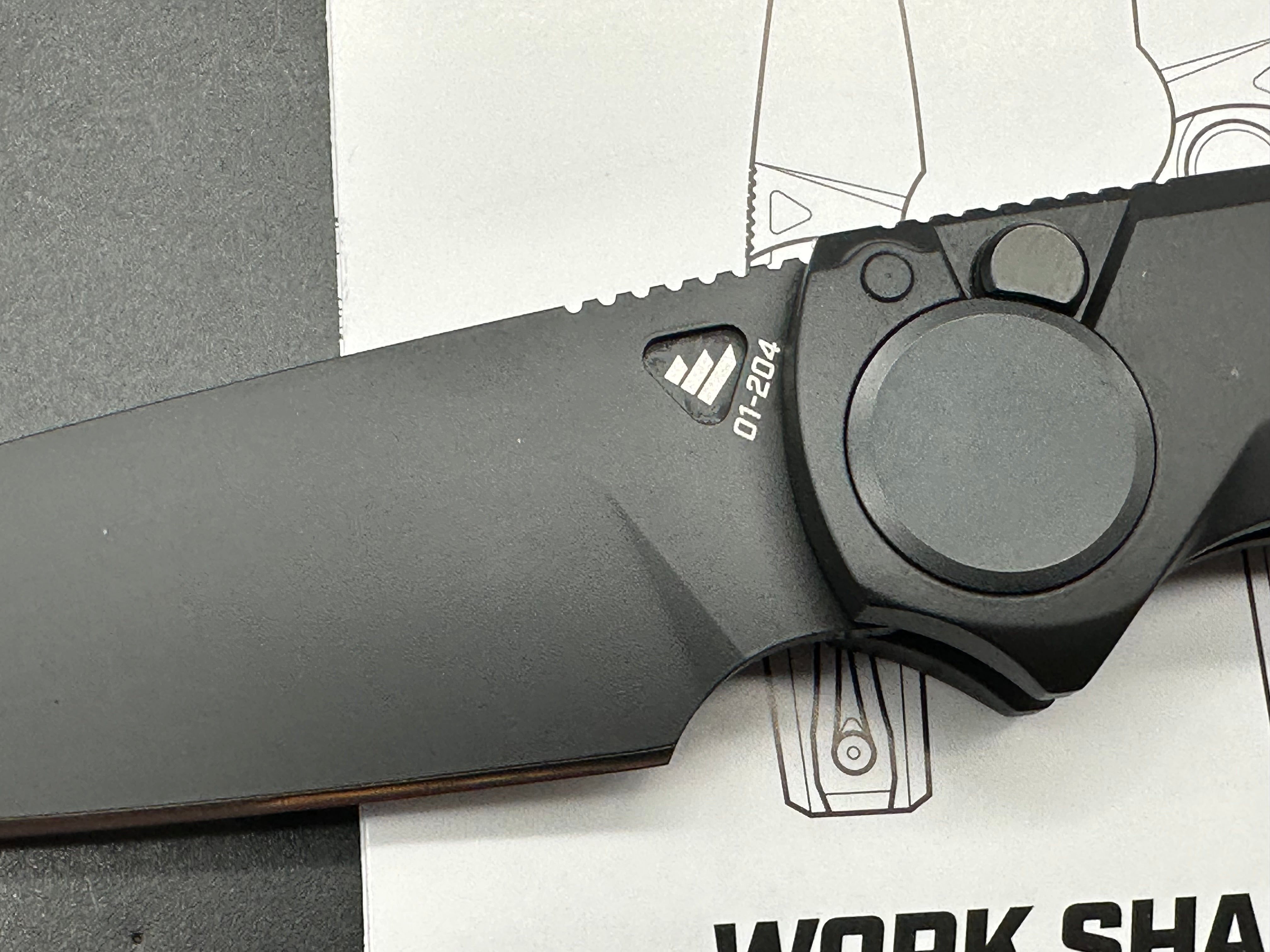 Worksharp RMX Drop Point Blackout | Reserve Series