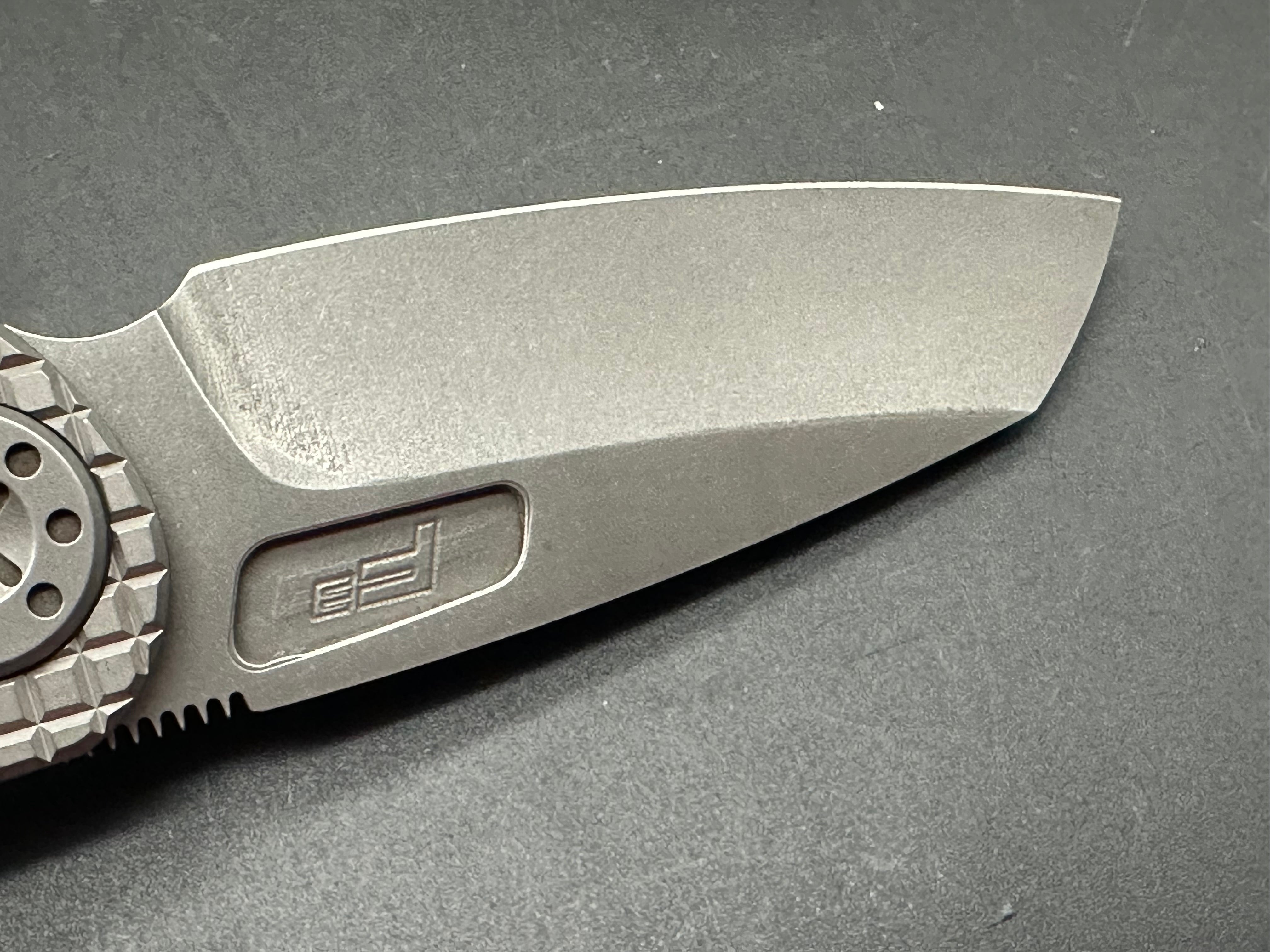 Curtis F3 Medium Wharny non flipper frag stonewash magnacut