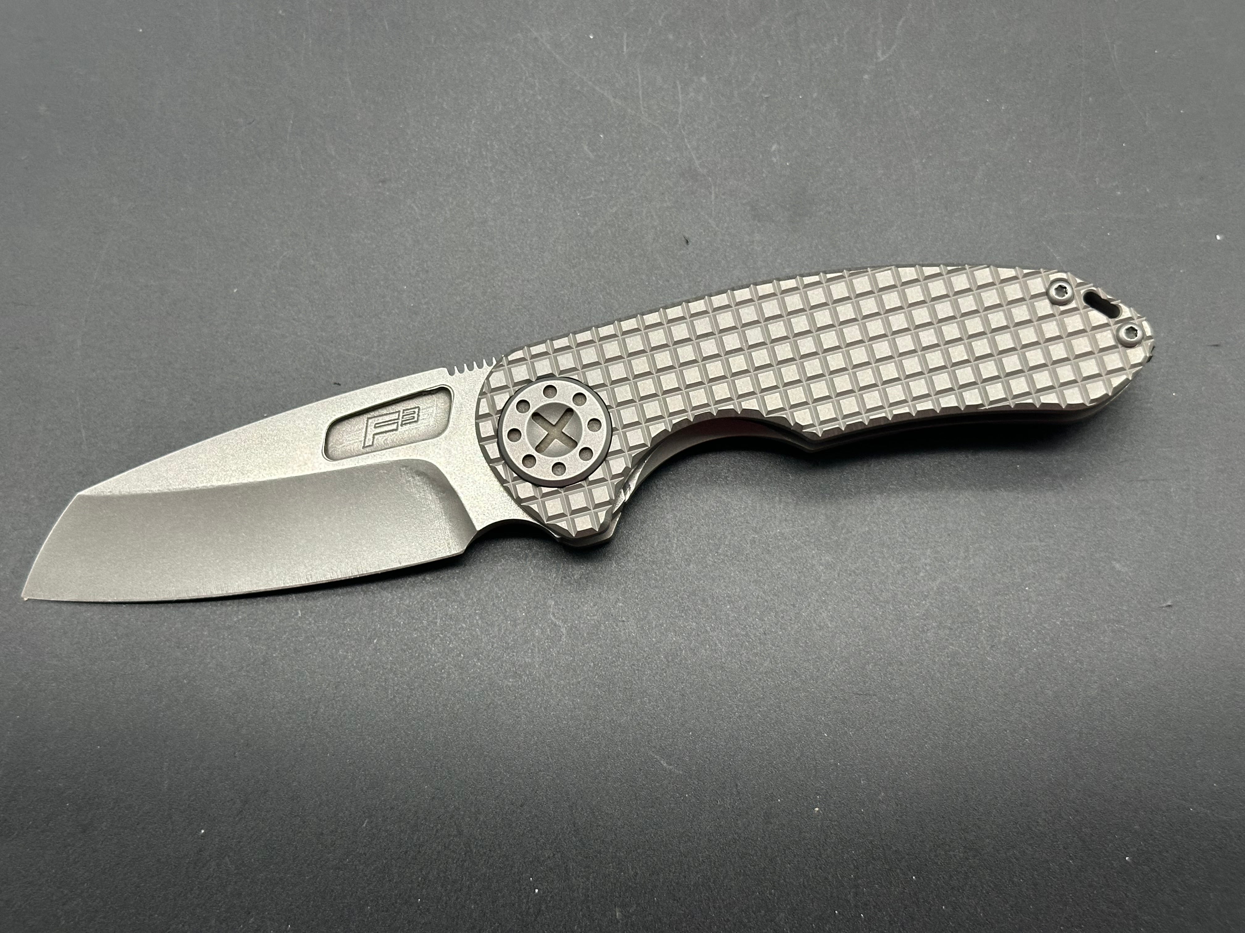 Curtis F3 Medium Wharny non flipper frag stonewash magnacut