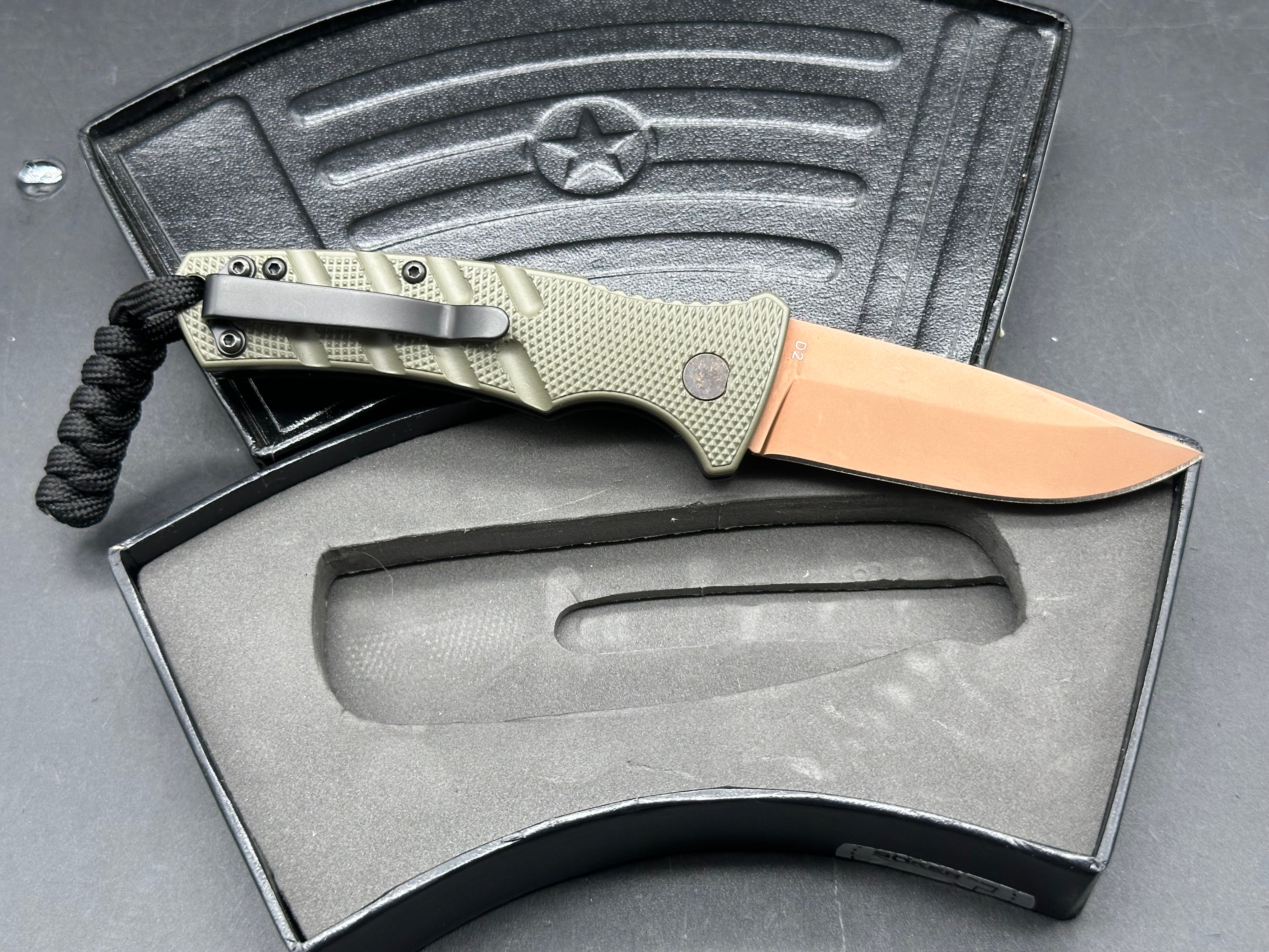 Boker Strike Desert Warrior auto