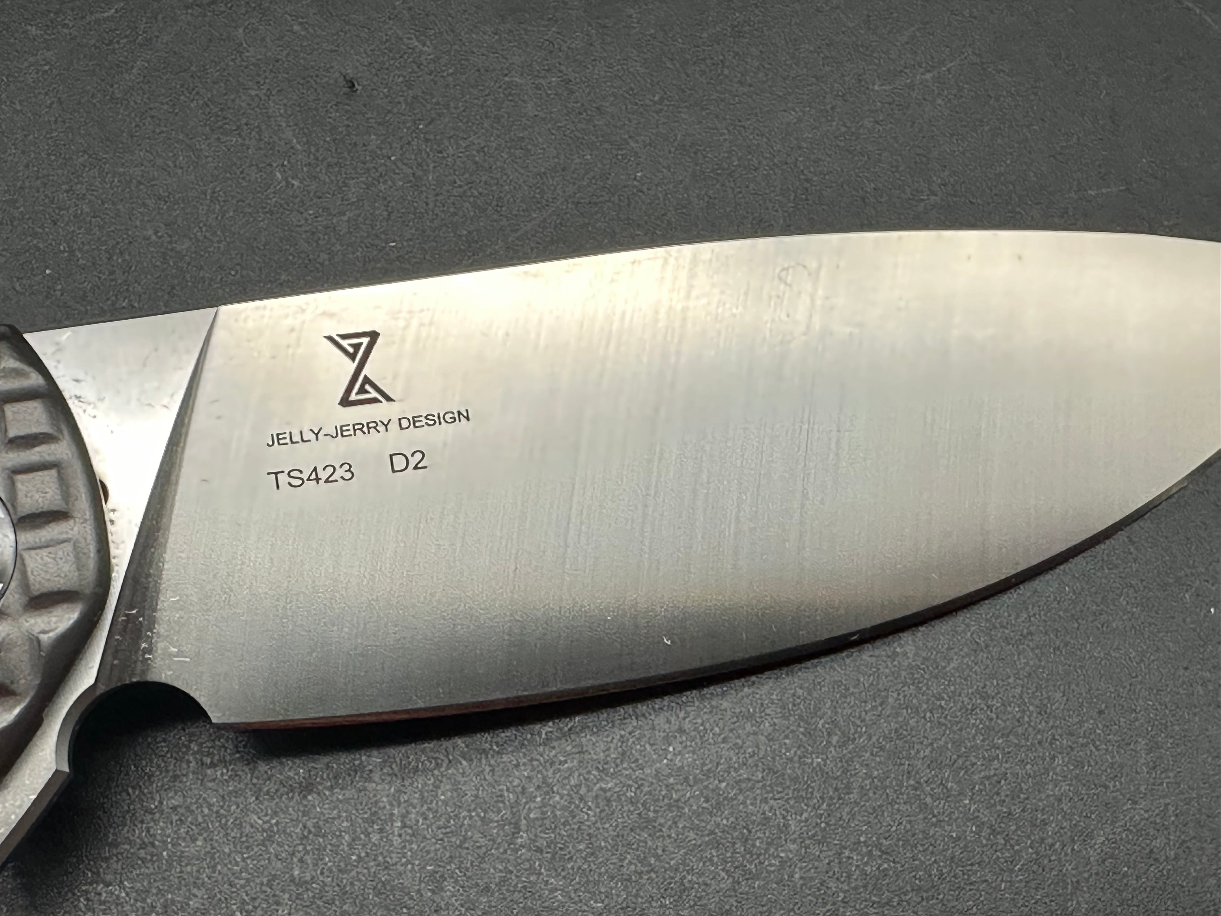 TWOSUN TS423 STEEL HANDLE w/D2 blade