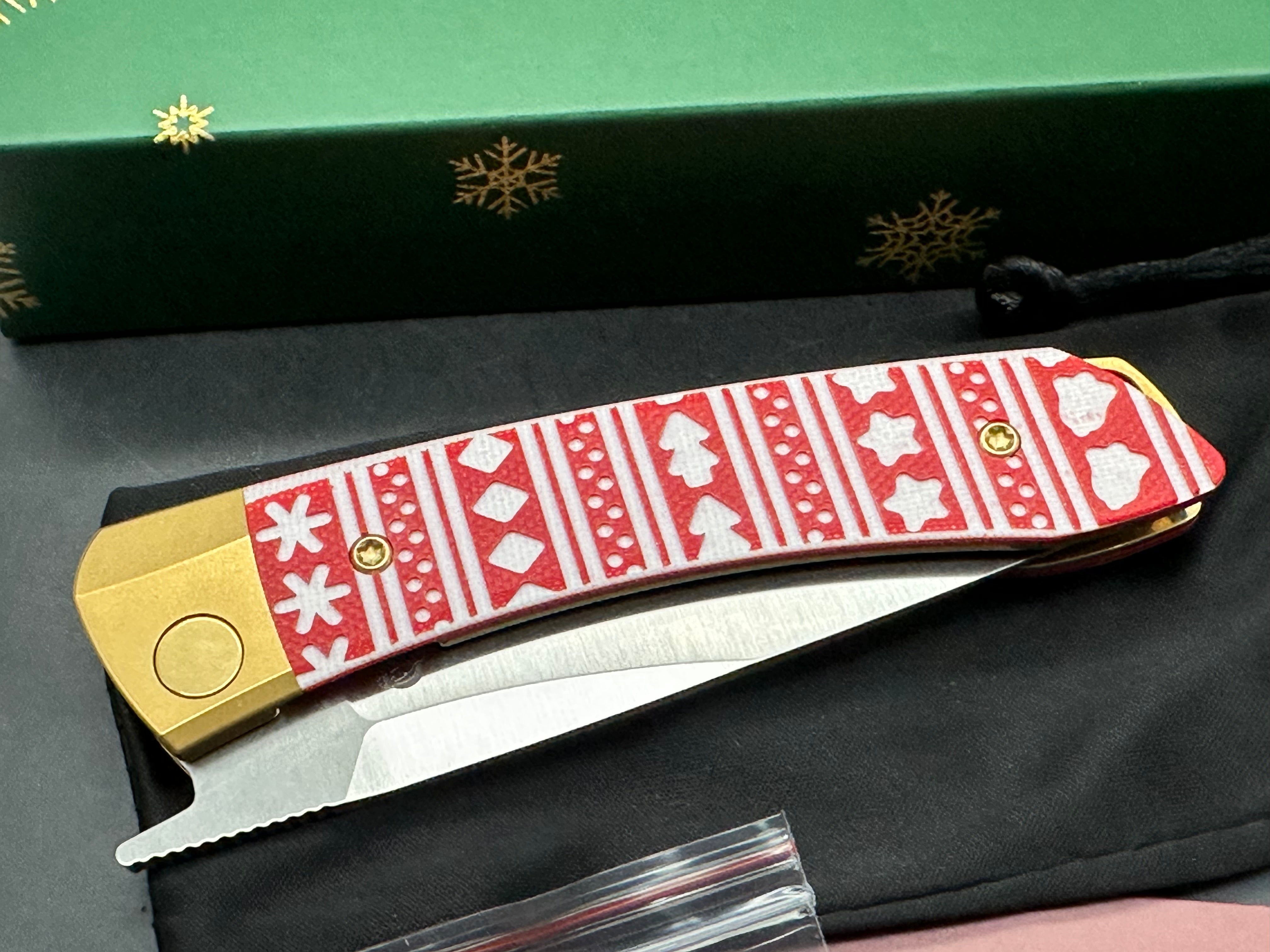 Kizer Mini Momo holiday numbered edition S35VN blade