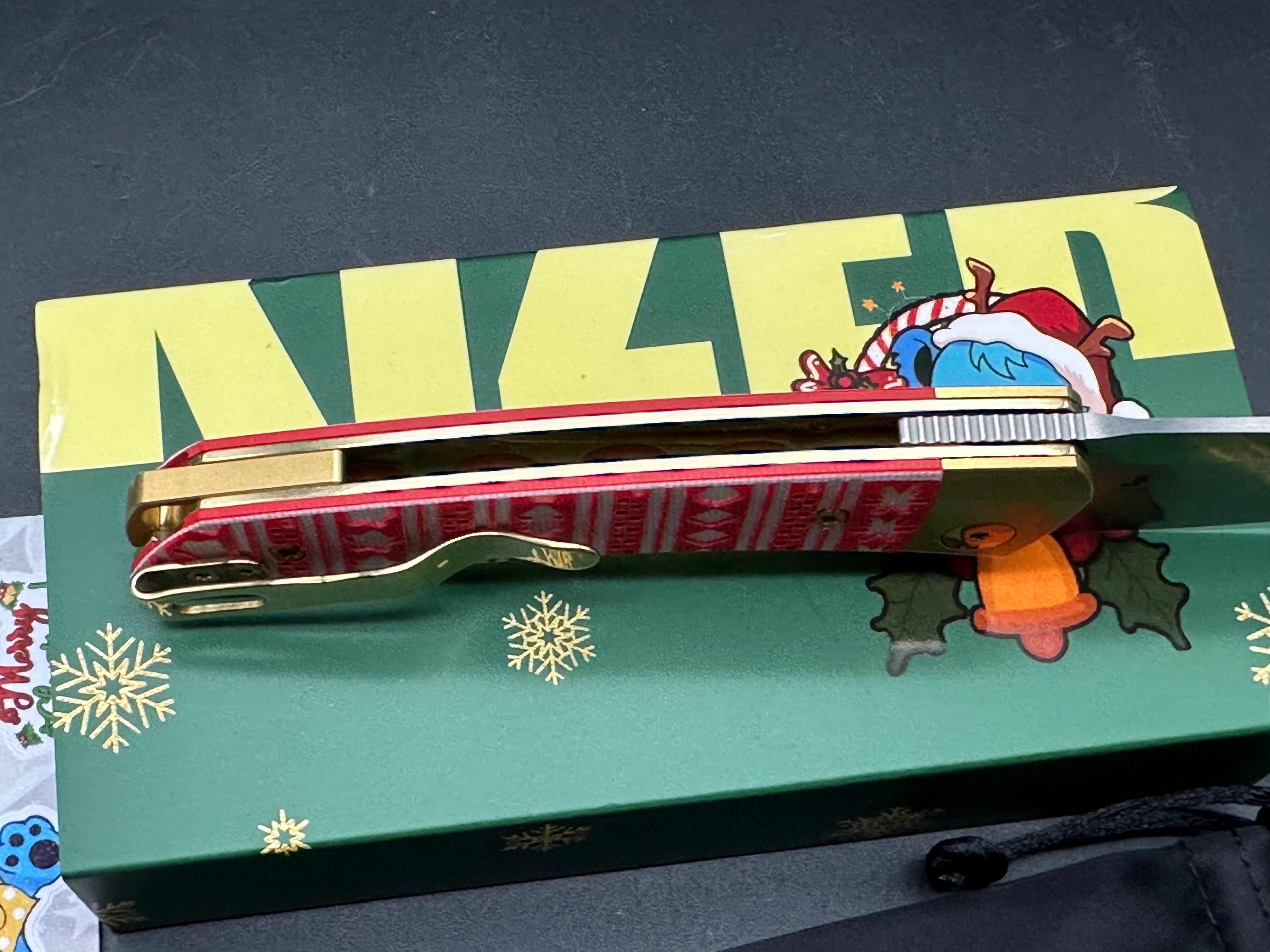 Kizer Mini Momo holiday numbered edition S35VN blade