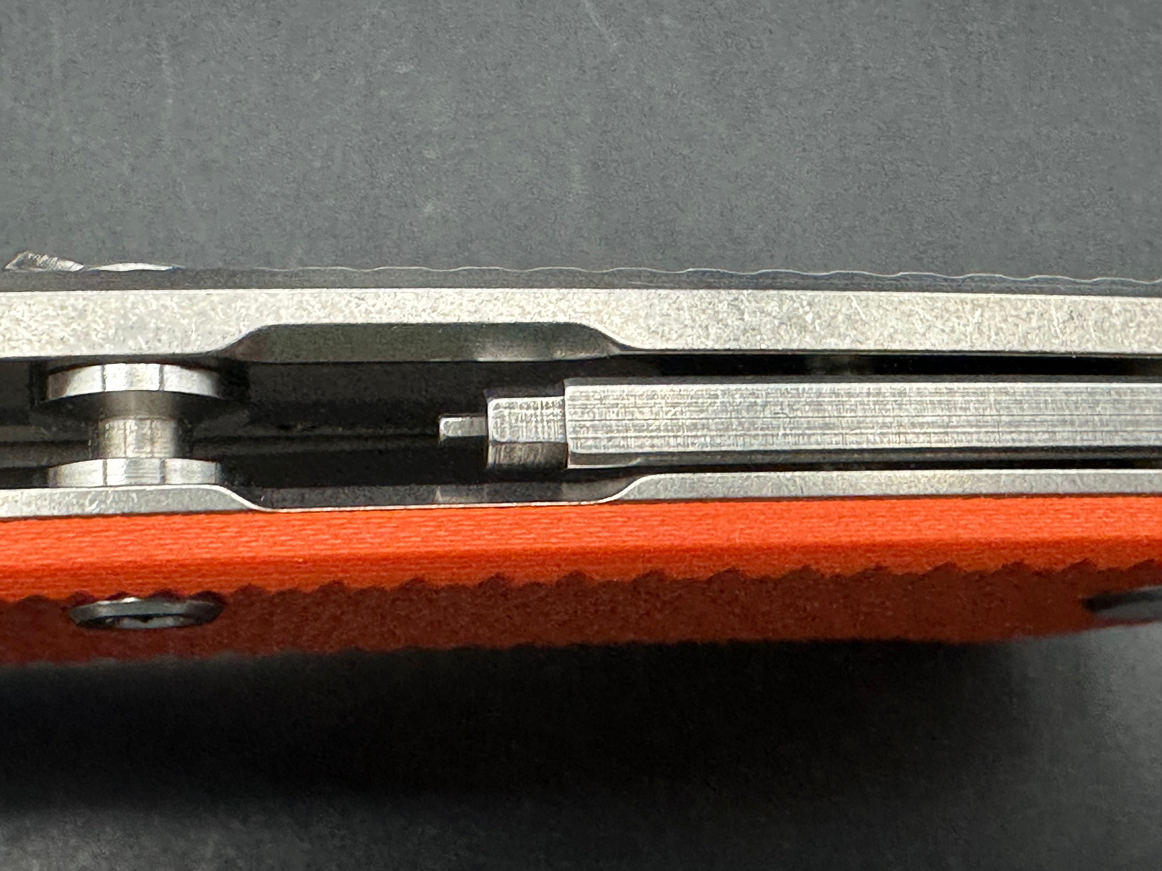 Hinderer Knives Project X Orange G10 /Magnacut blade