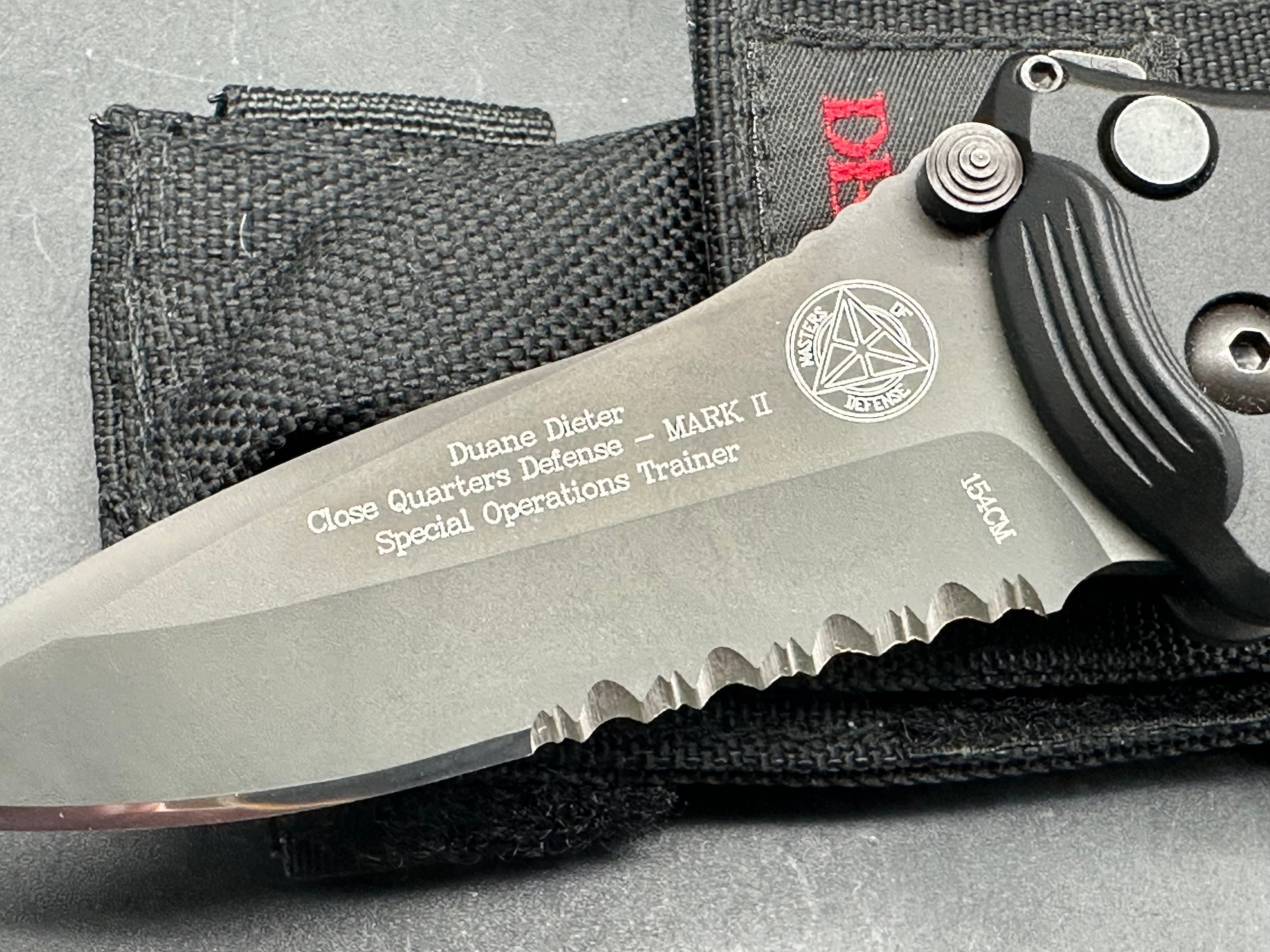 Master of Defense Duane Dieter Close Quarters Defense - Mark II