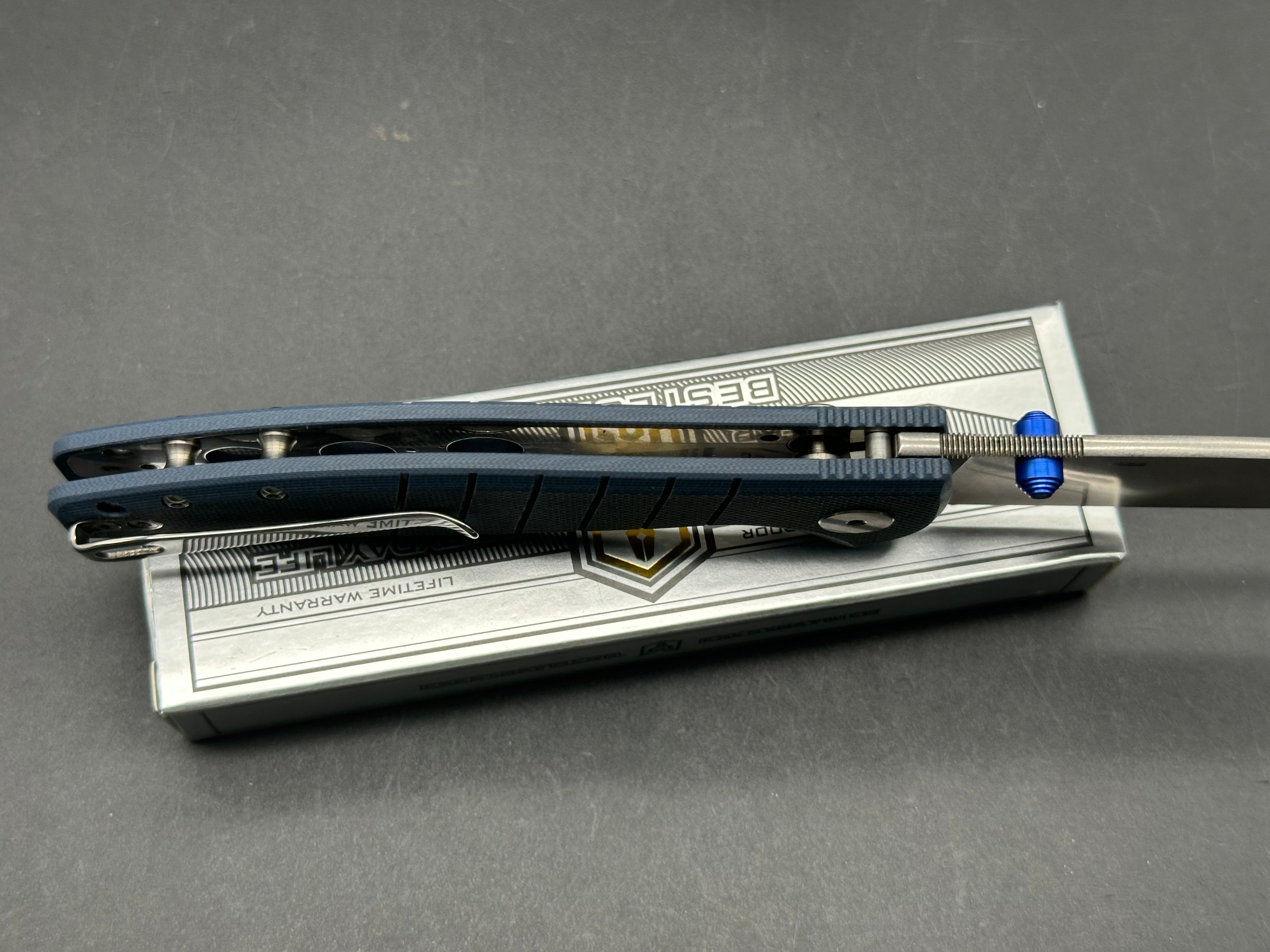 BESTECHMAN GOODBOY FOLDING KNIFE G10 HANDLE D2