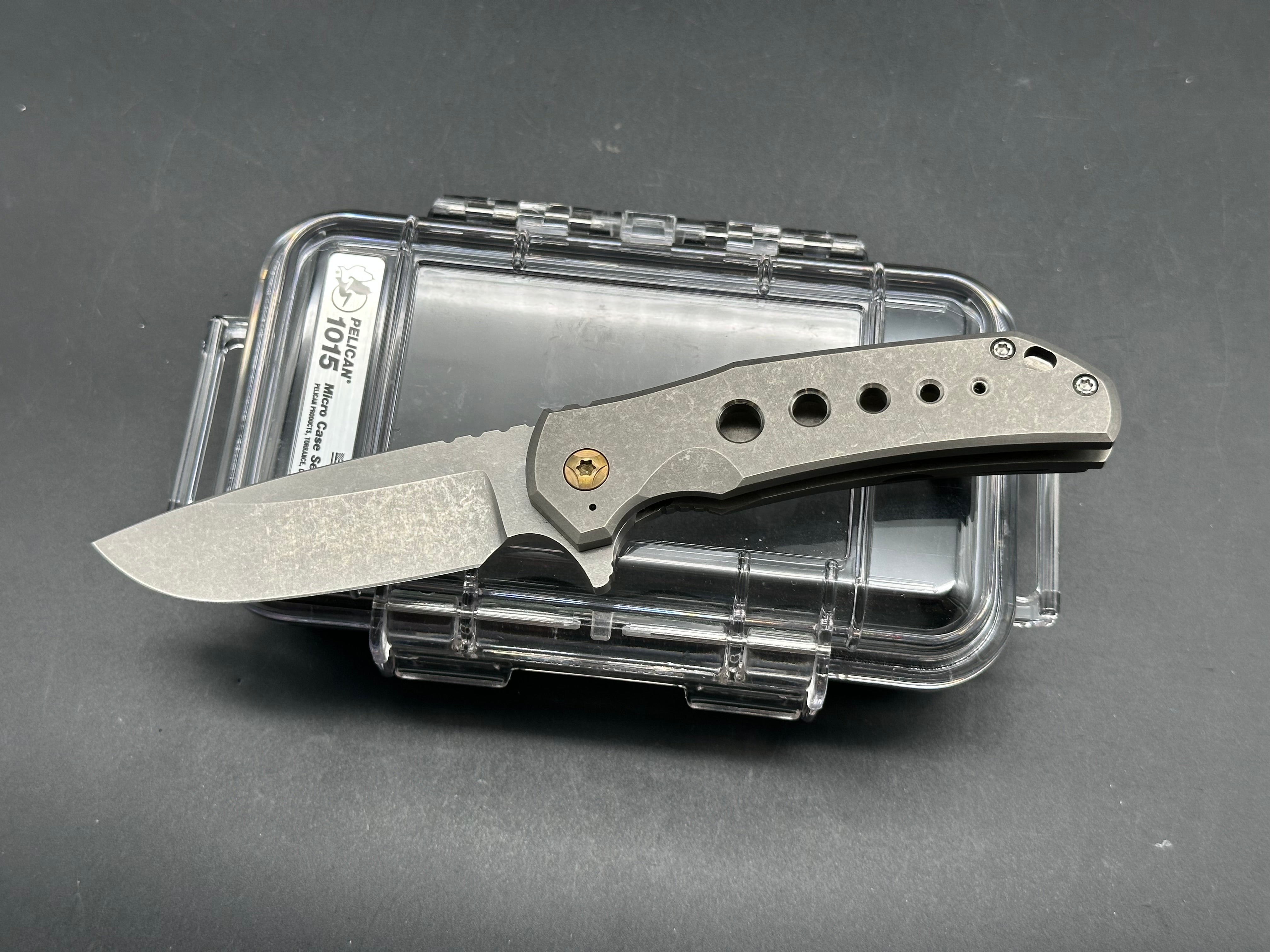 Aegis Knifeworks Custom Mini Xiphos Flipper