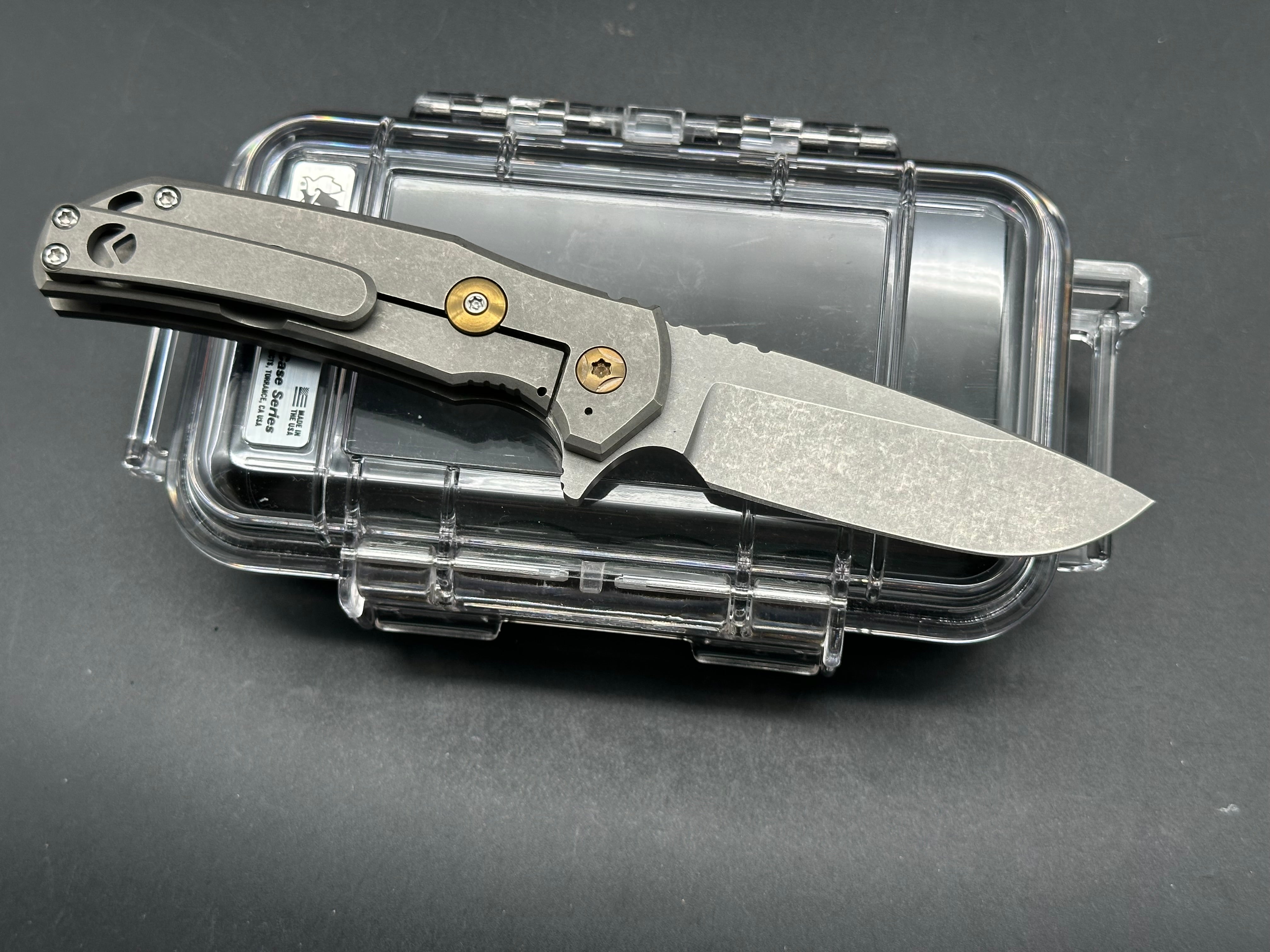 Aegis Knifeworks Custom Mini Xiphos Flipper