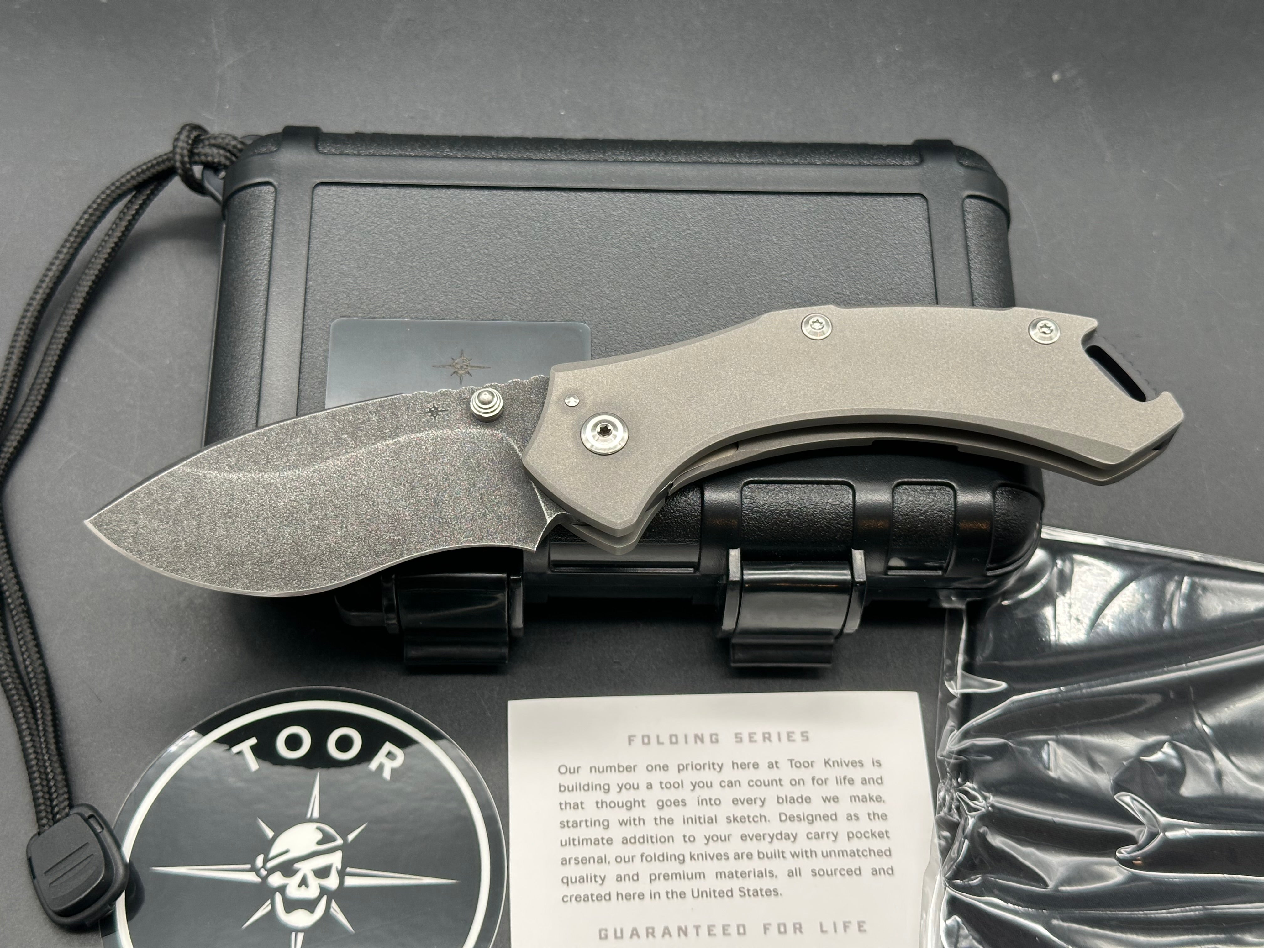 Toor XT1 Alpha Tactical Folding Knife
