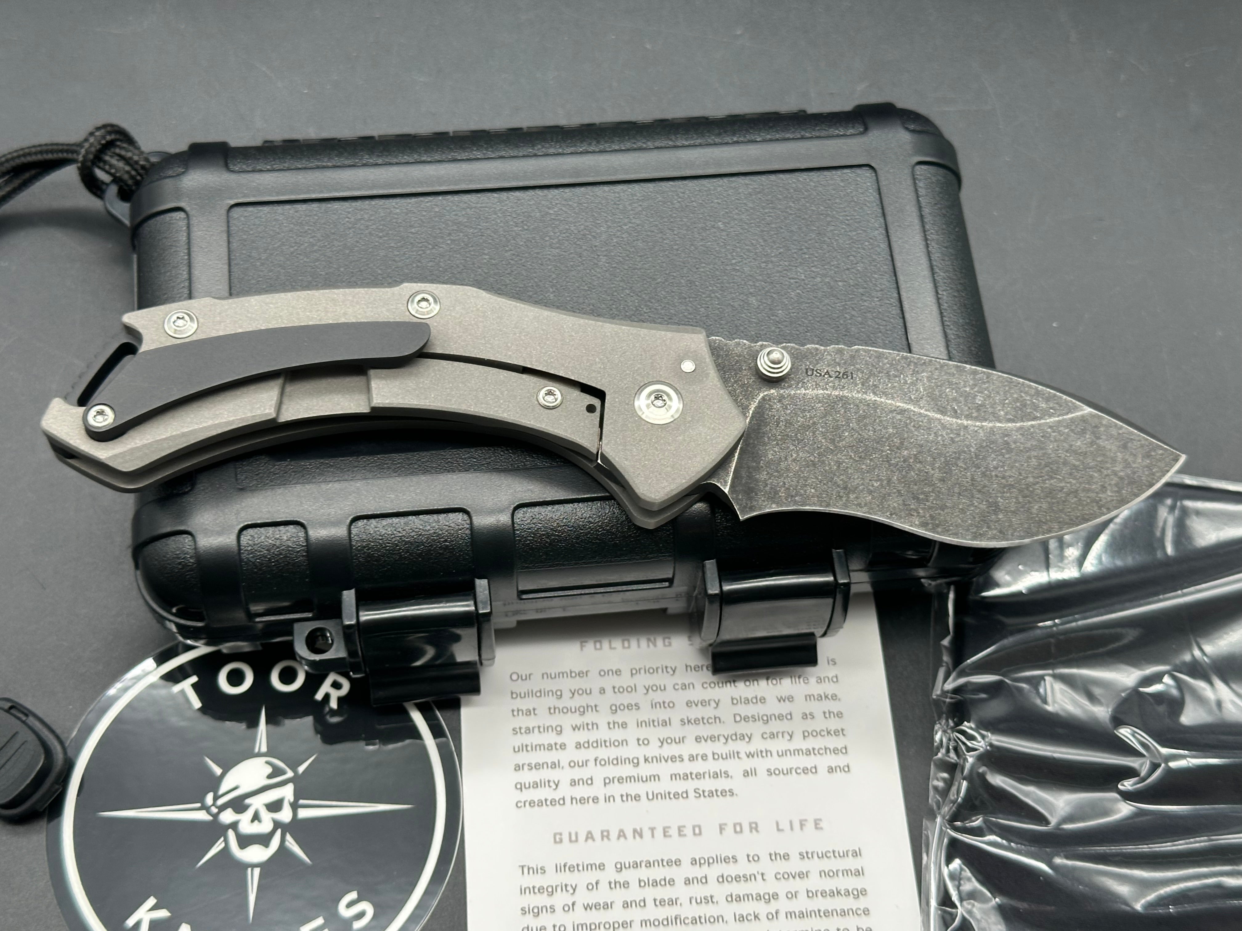 Toor XT1 Alpha Tactical Folding Knife