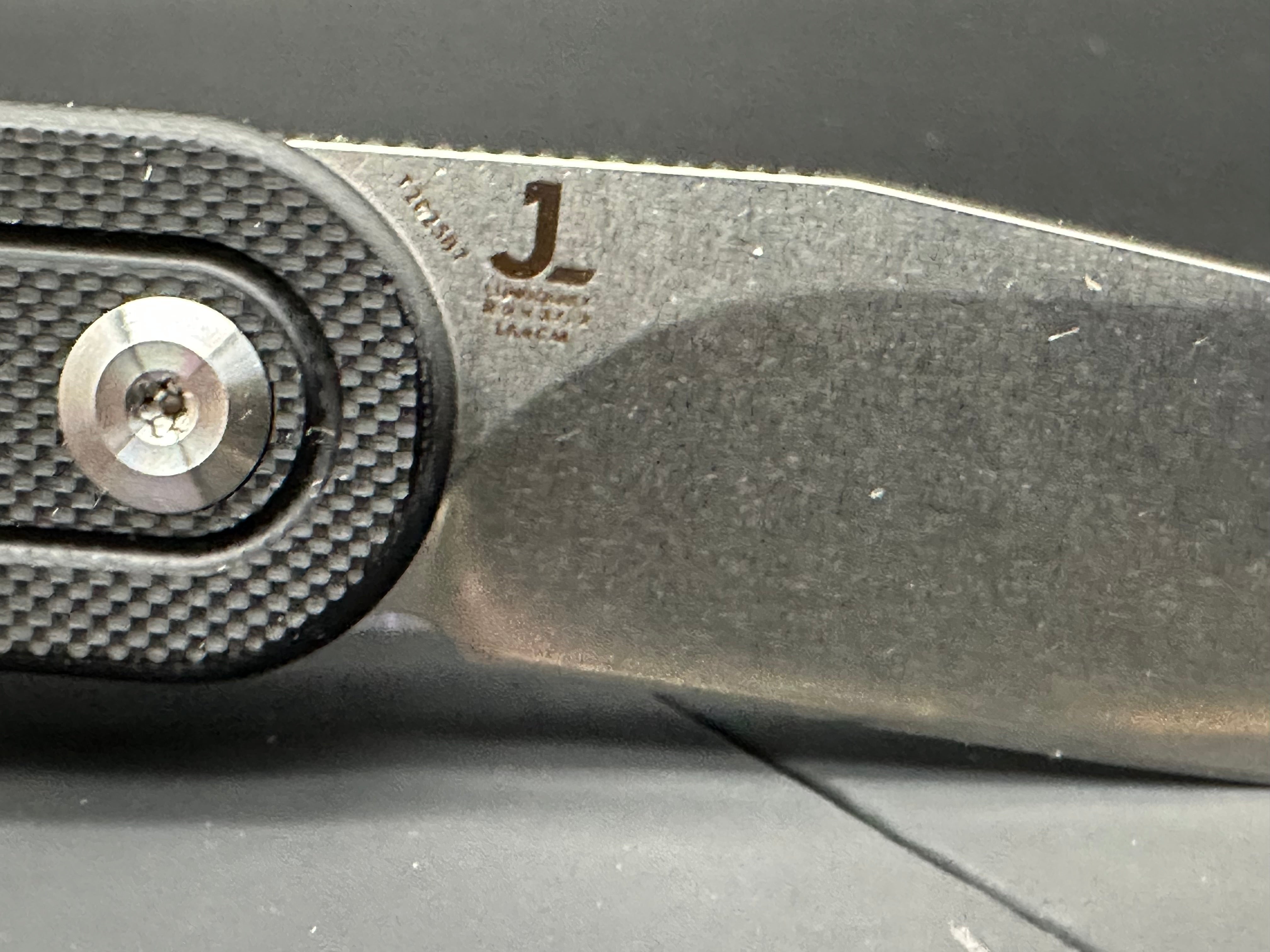 KANSEPT REVERIE FRONT FLIPPER BLACK & YELLOW G10