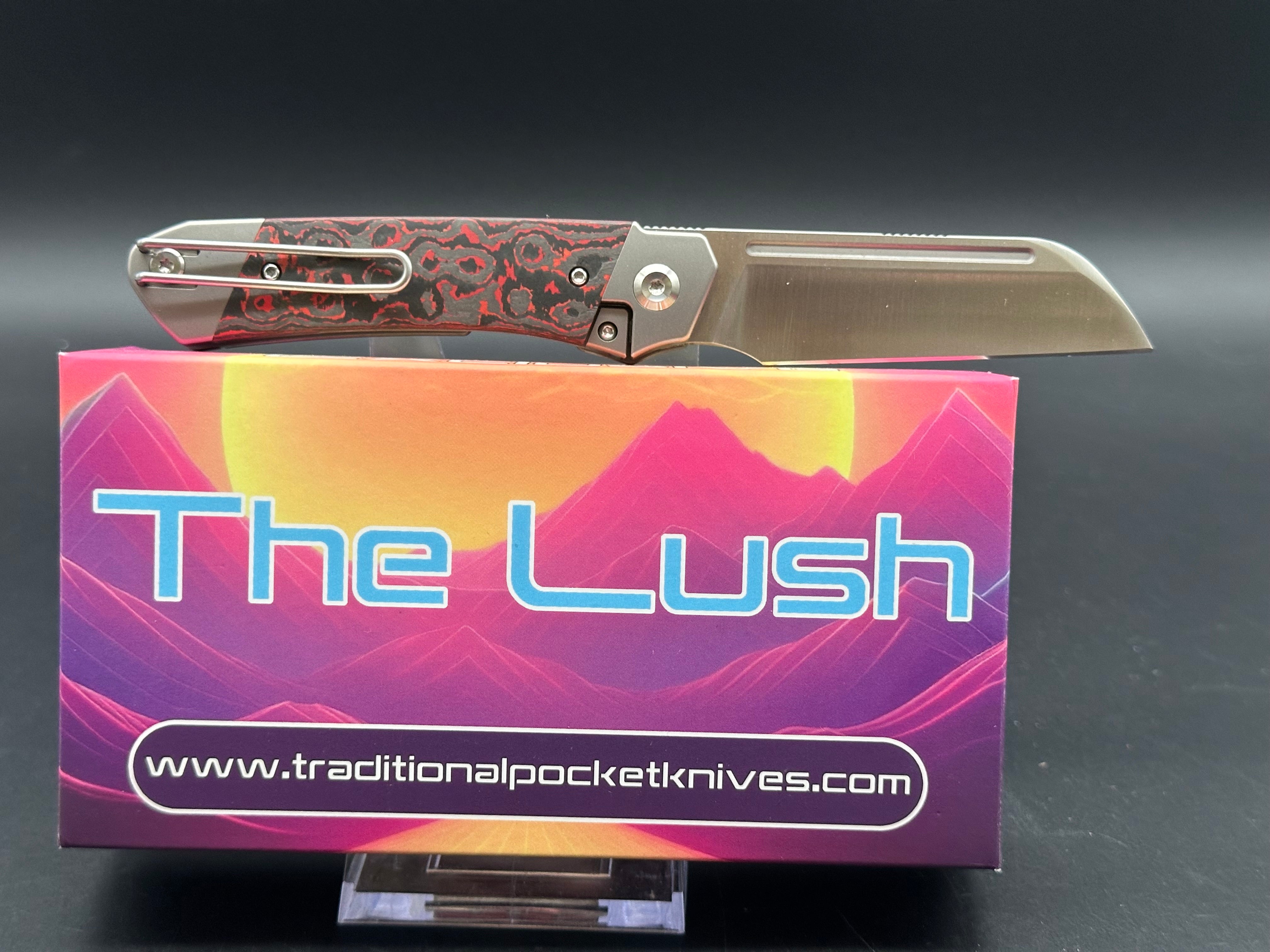 DIVO KNIVES EXCLUSIVE THE LUSH FAT CARBON LAVA FLOW