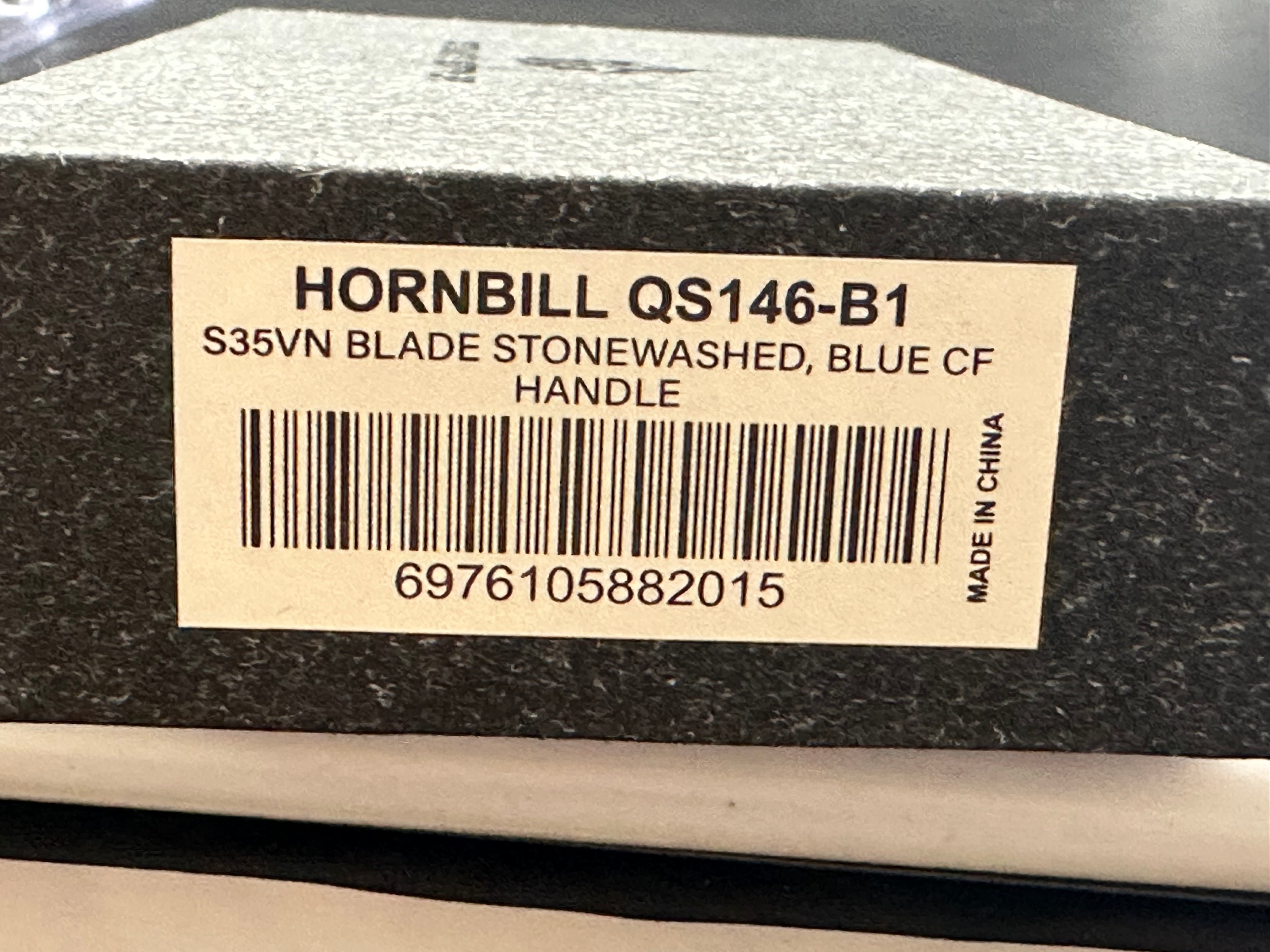 QSP HORNBILL BLUE CF
