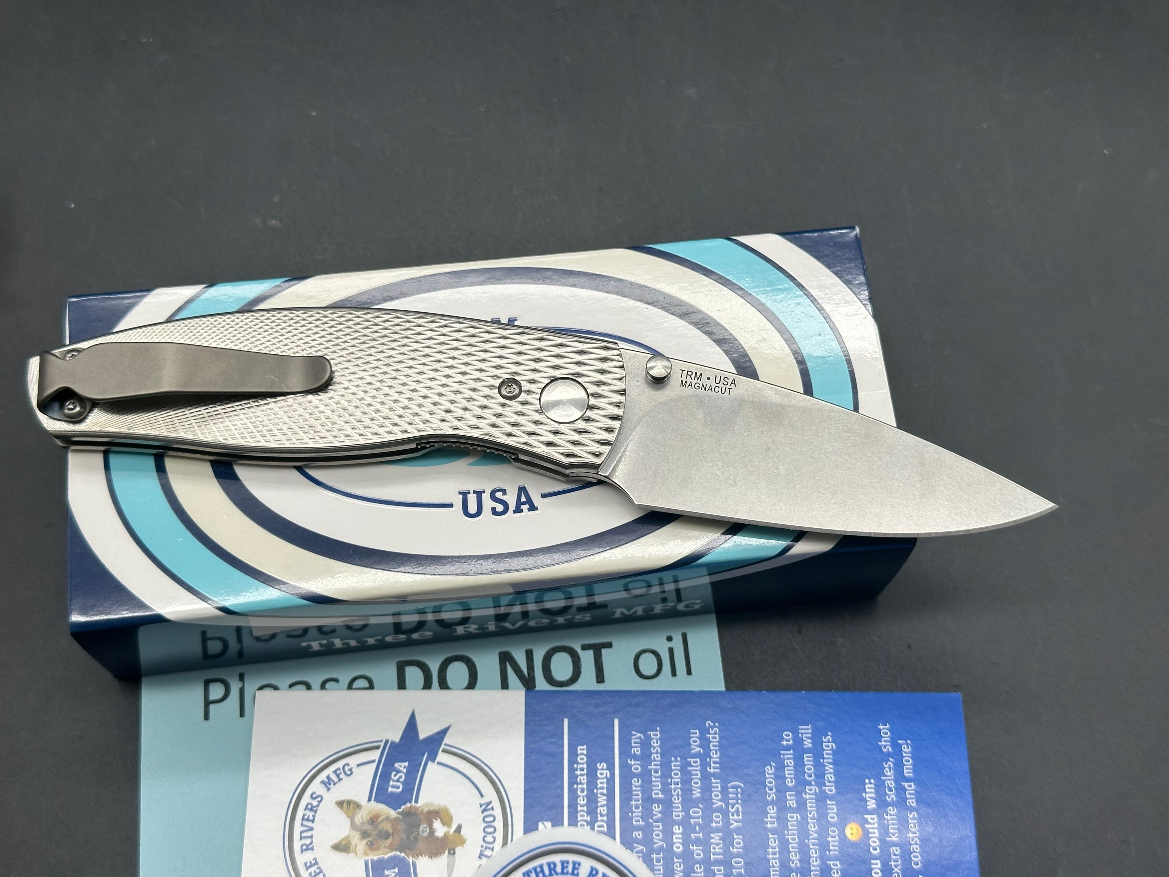TRM Neutron 2 Magnacut 3D Contoured Ti Lizard Skin Scales+CARBON FIBER Scale set