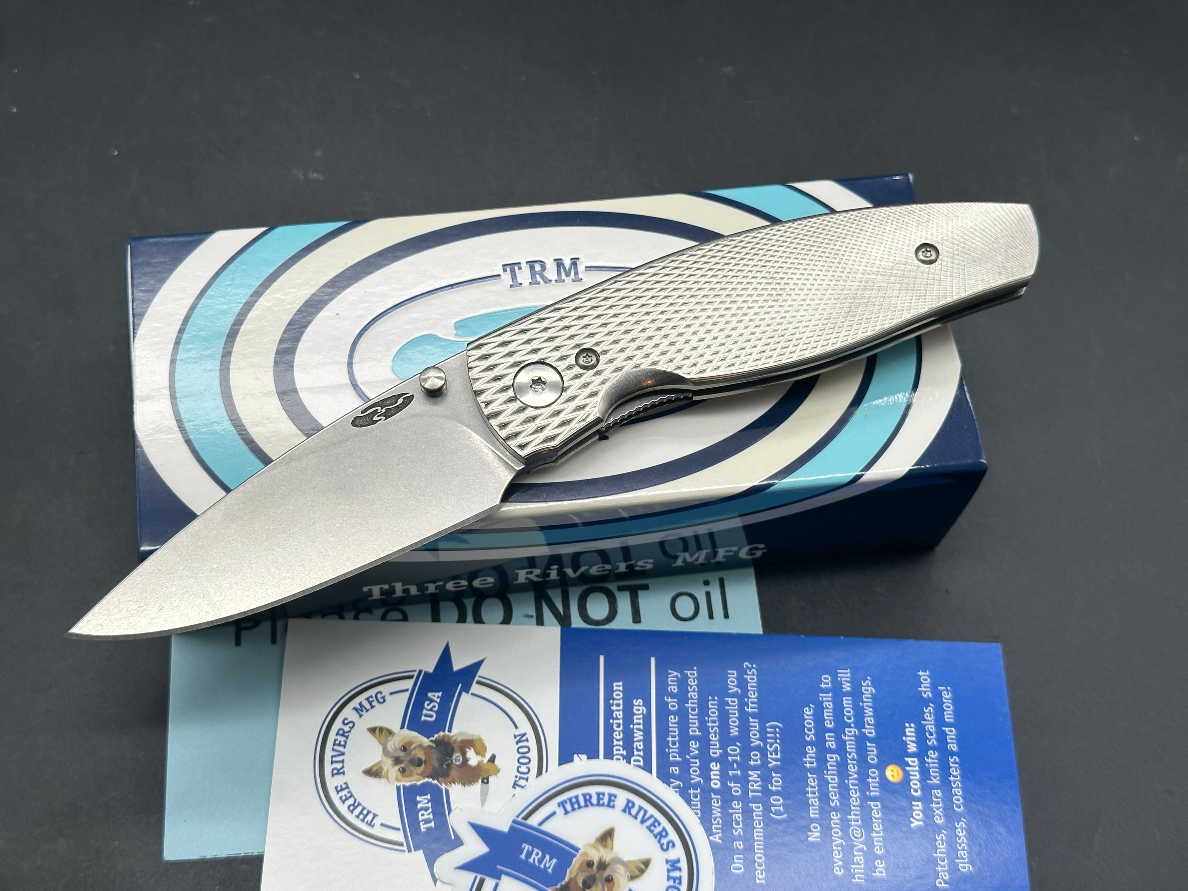 TRM Neutron 2 Magnacut 3D Contoured Ti Lizard Skin Scales+CARBON FIBER Scale set